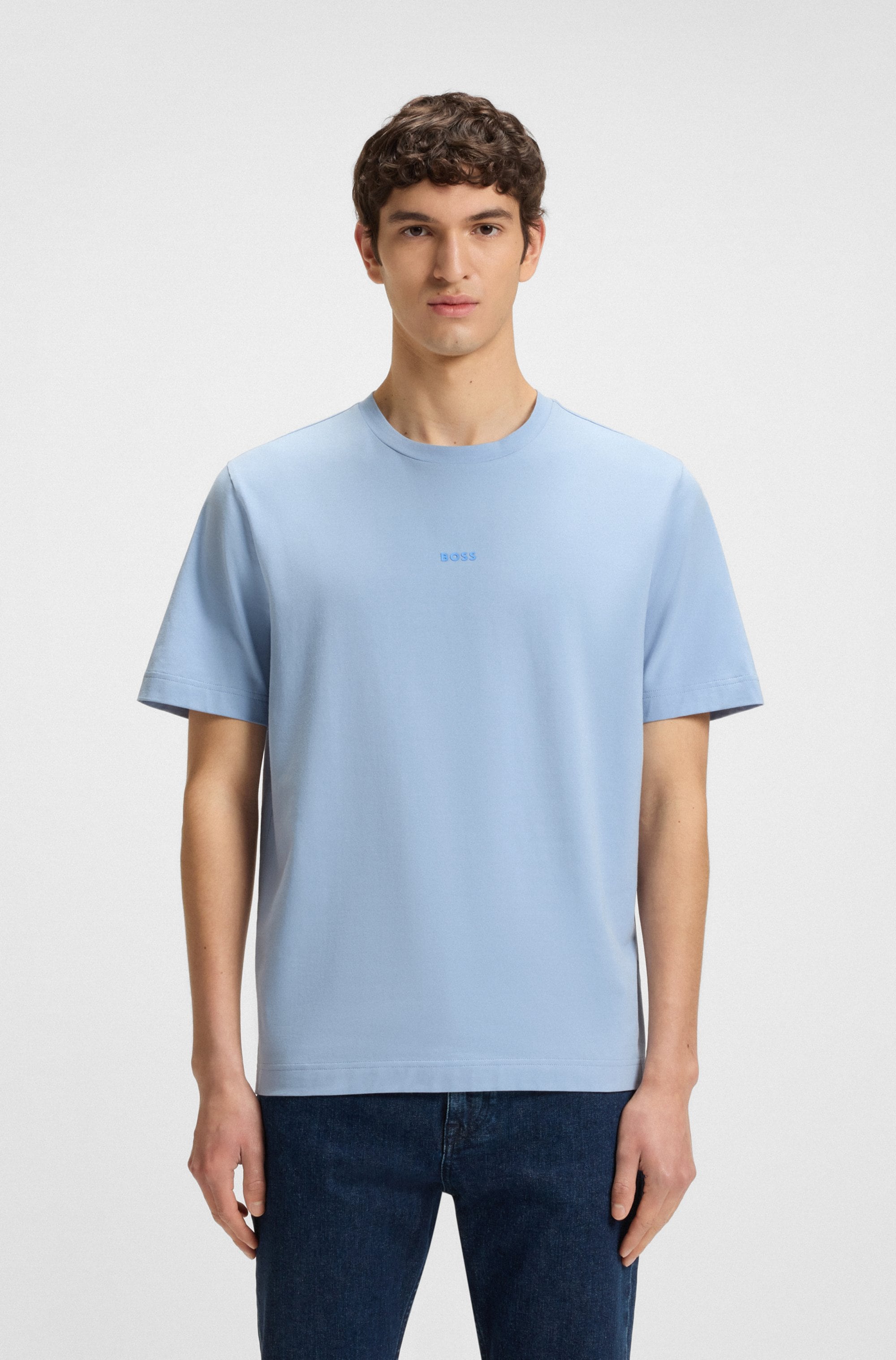 BOSS ORANGE T-Shirt »TChup« mit Rundhalsausschnitt