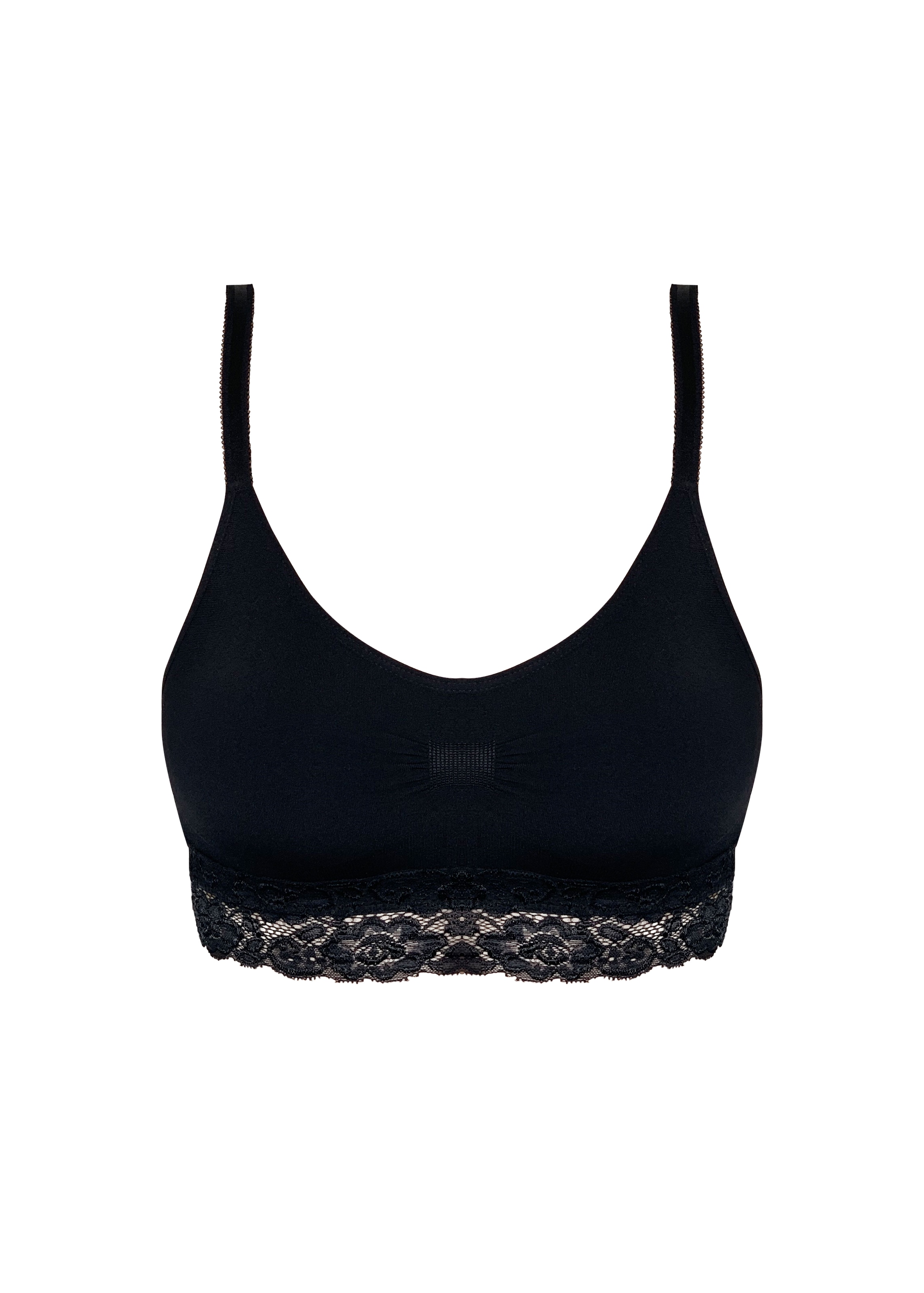 MAGIC Bodyfashion Bügelloser BH, Weiche Spitze unterhalb der Brust für einen eleganten Look