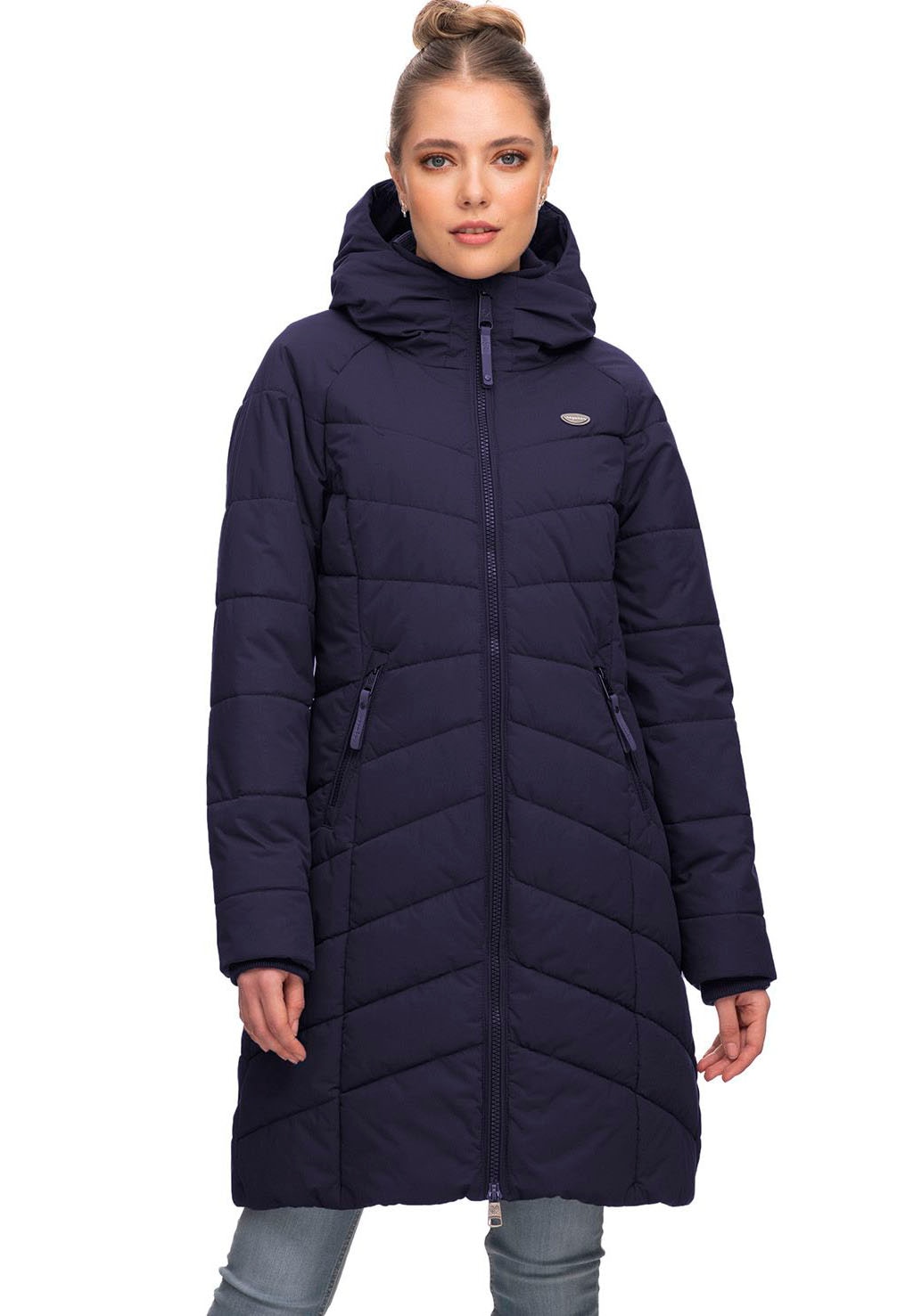 Ragwear Steppjacke »DIZZIE COAT«, bestellen -Zipper mit Urban Style Kapuze, mit bei Schweiz 2-Way online Streetwear Jelmoli-Versand