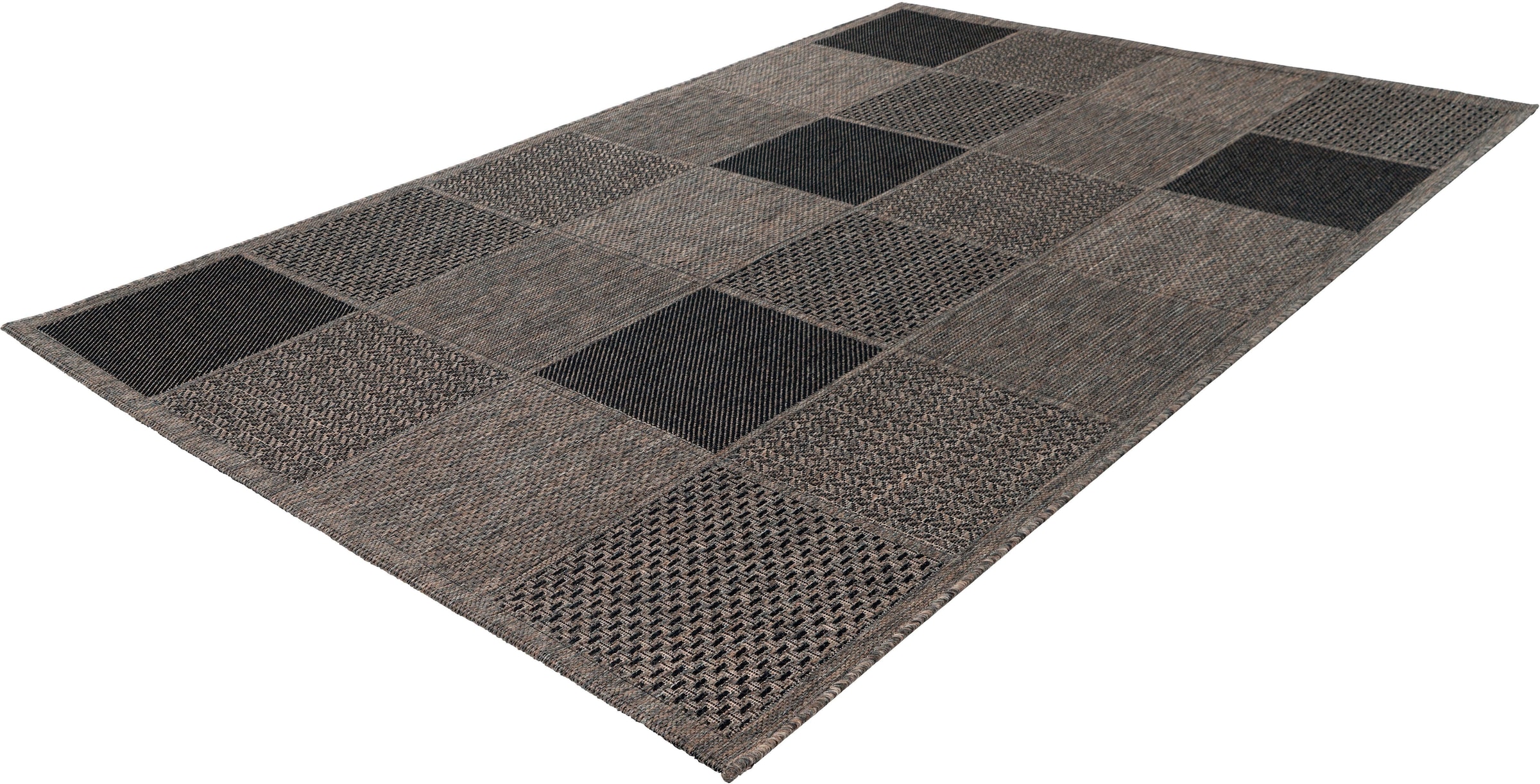 calo-deluxe Teppich »Perugia 1040«, rechteckig, 7 mm Höhe, In- und Outdoor geeignet, Wohnzimmer