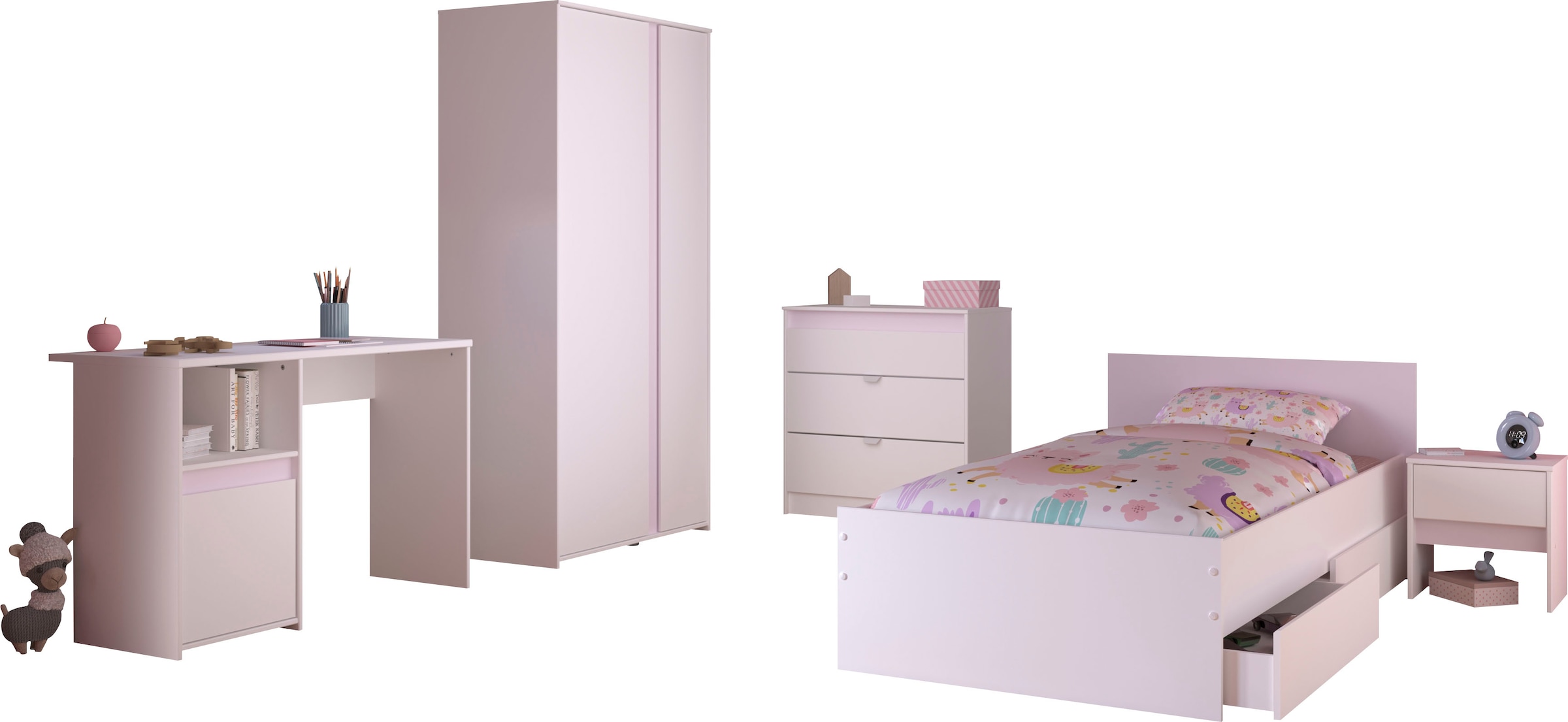 Parisot Jugendzimmer-Set »Pirouette«, (Set, 6 tlg.)