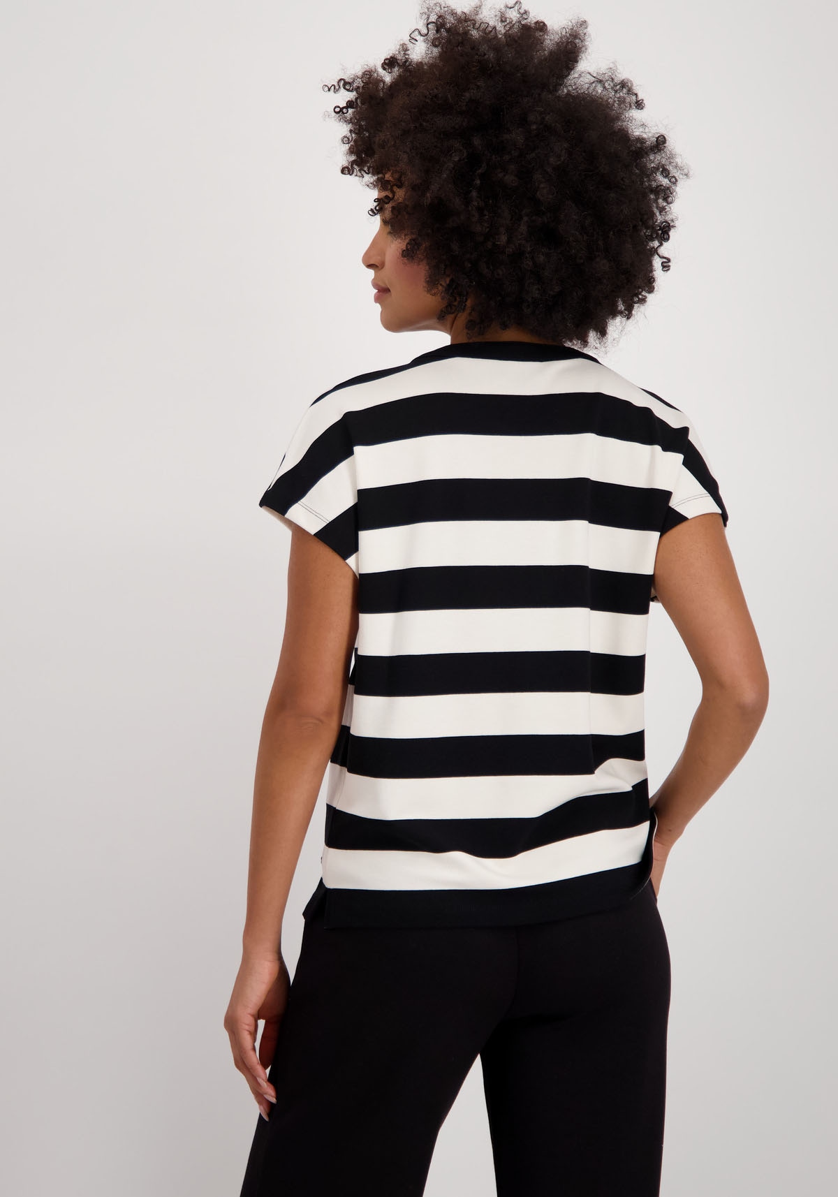Monari Sweatshirt, mit Streifen