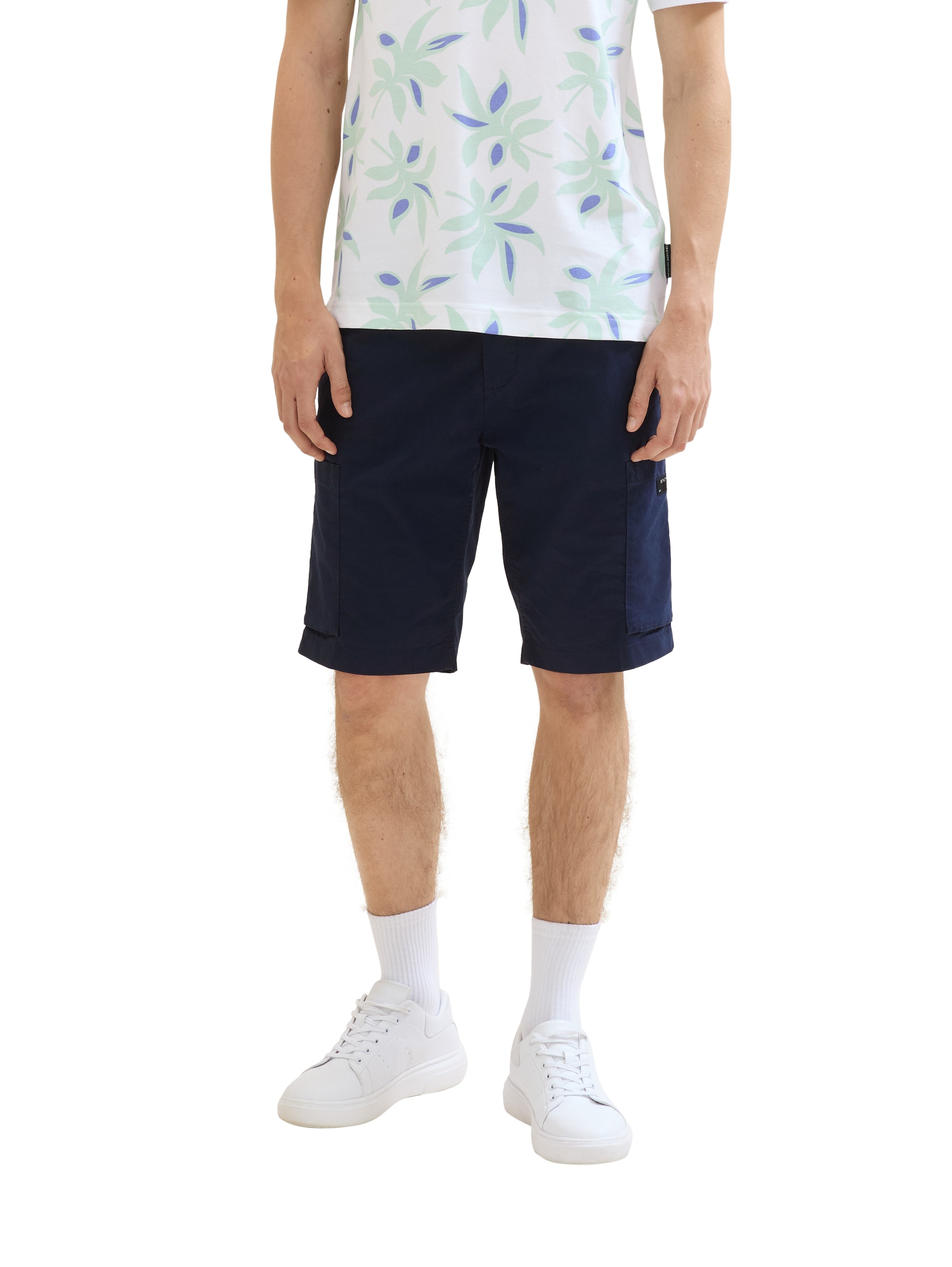 TOM TAILOR Denim Cargoshorts, mit Taschen