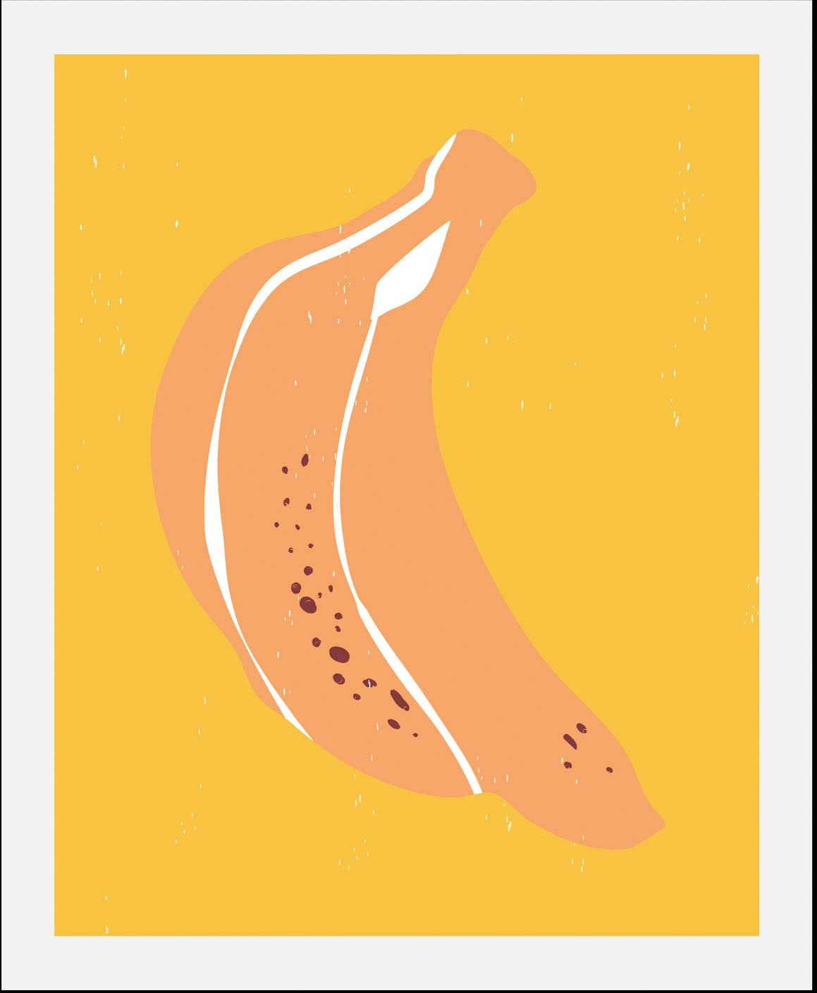 queence Bild »Banana Dream«, Obst-Obst Bilder-Essen-Lebensmittel-Humor, (1 St.), gerahmt