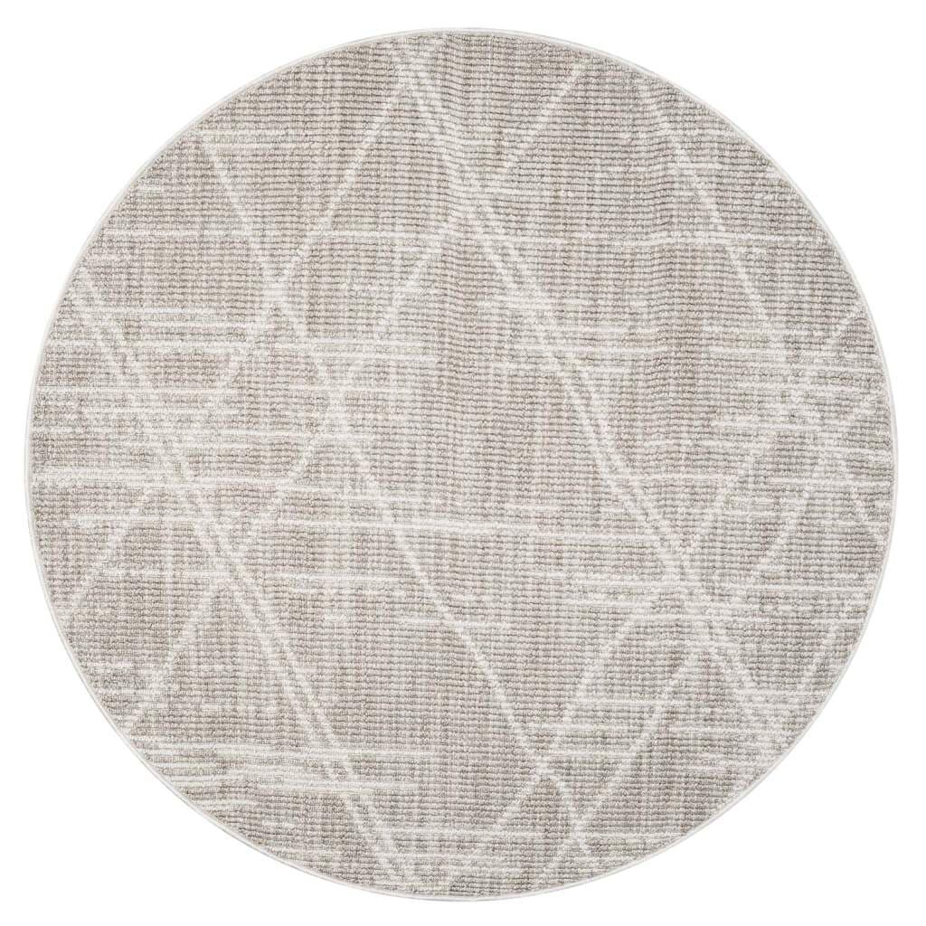 Carpet City Teppich »CLASICO 9162«, rund, 11 mm Höhe, Kurzflor, Hochtief-Muster, Boho, Wohnzimmer