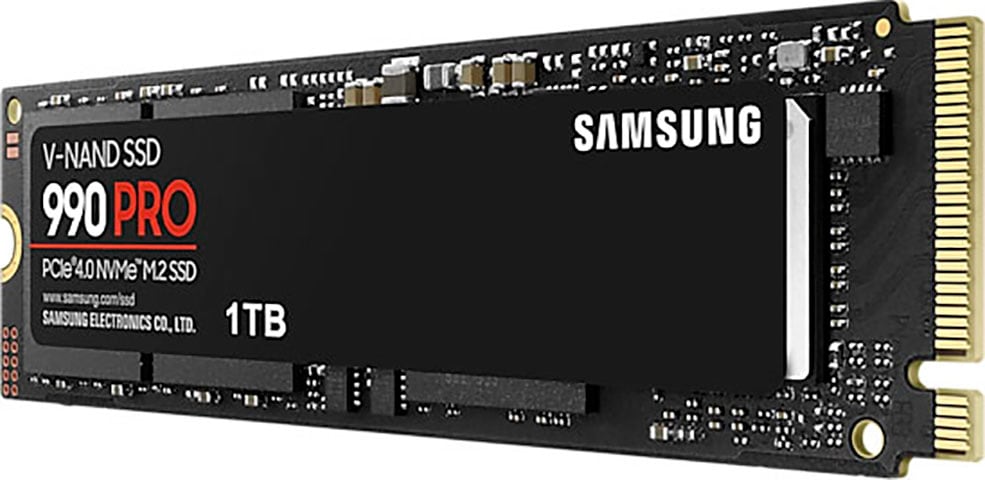 Samsung interne SSD »990 PRO NVMe™ M.2«, Anschluss PCIe Gen 4.0 x4