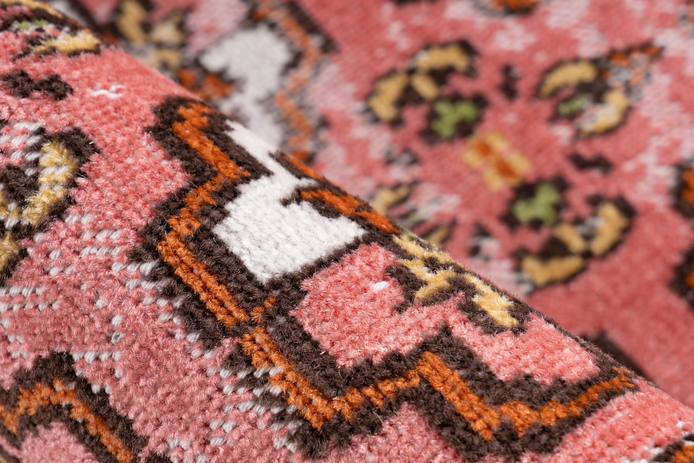 me gusta Teppich »Ariya 625«, rechteckig, 6 mm Höhe, Flachflor, gekettelt, Wohnzimmer