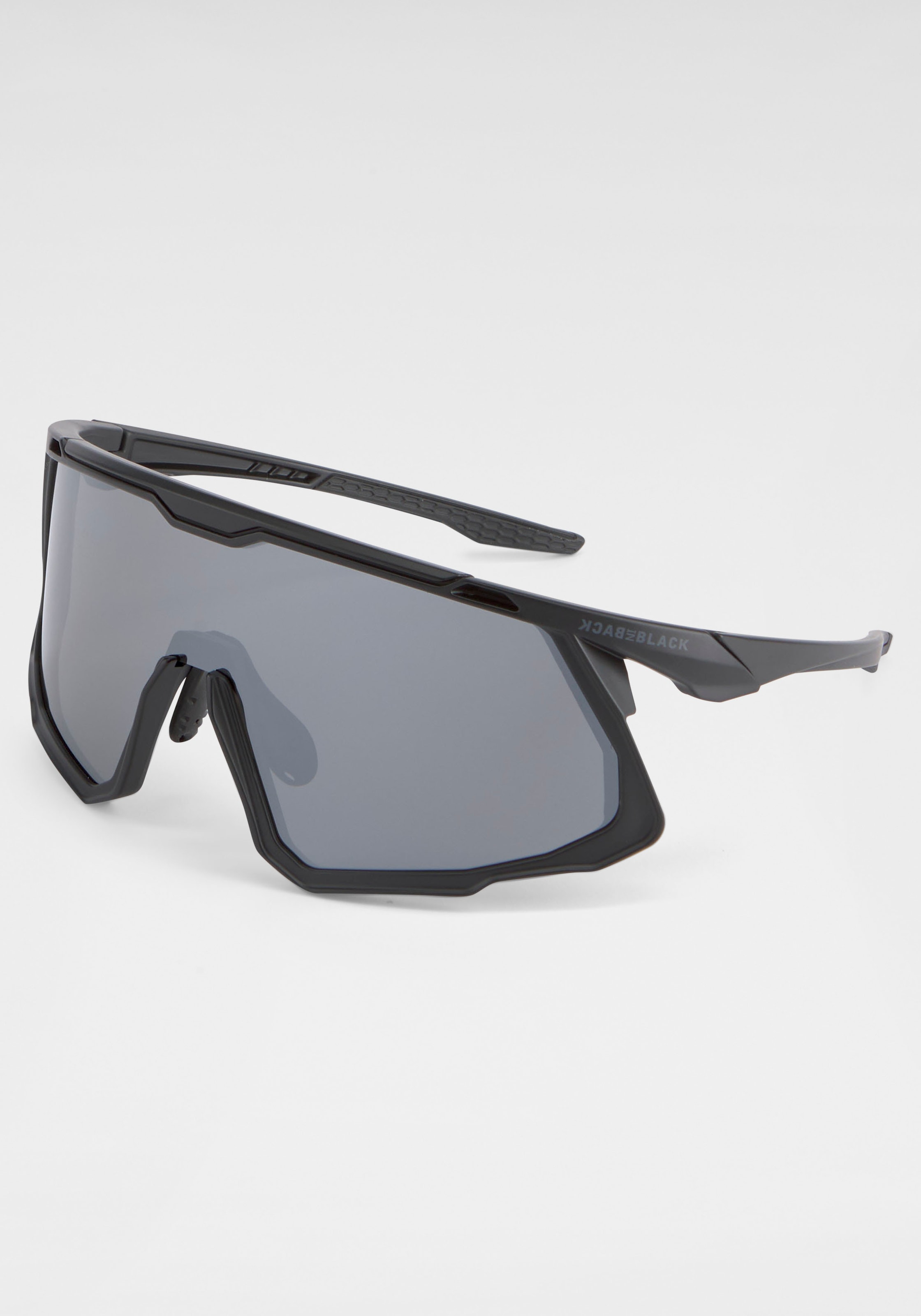 BACK IN BLACK Eyewear Form Sonnenbrille, online gebogene