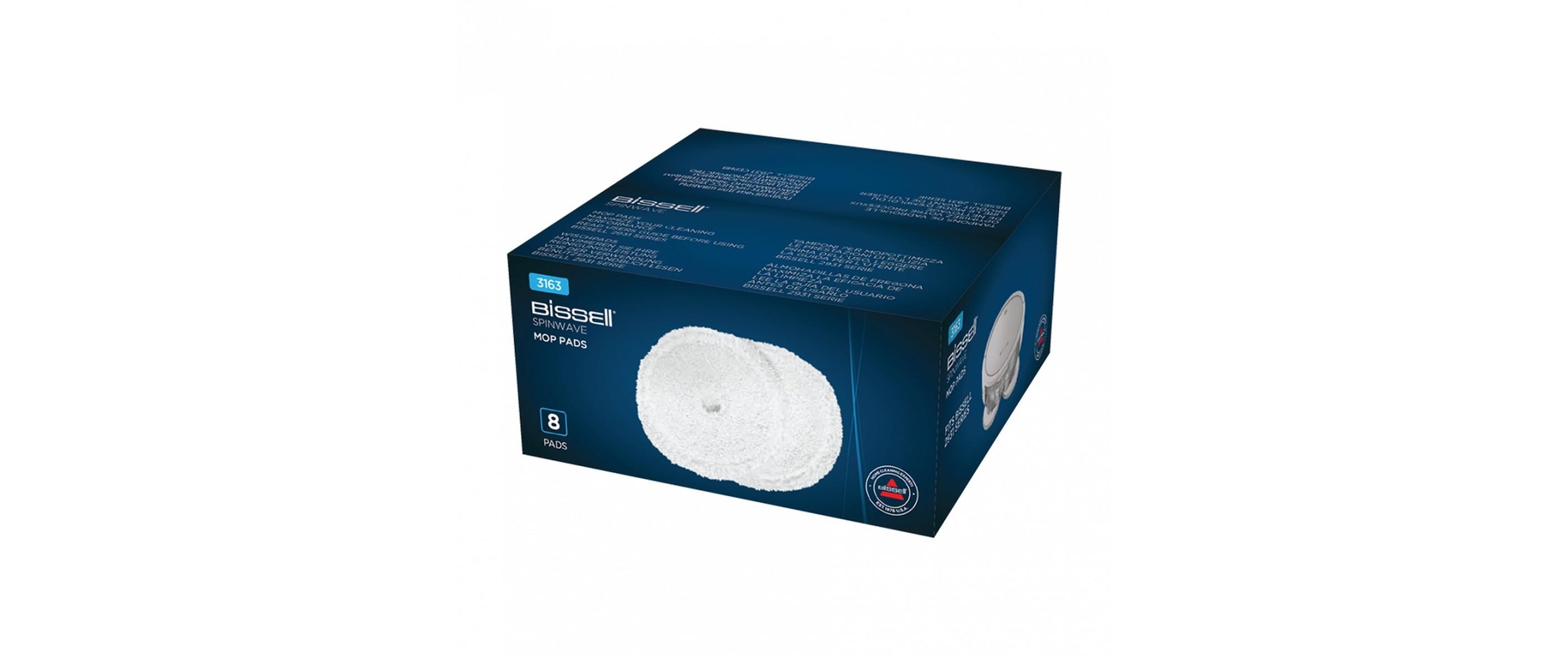 Bissell Reinigungstuch »Spinwave 8 St«, Mikrofaser, (8 St.)