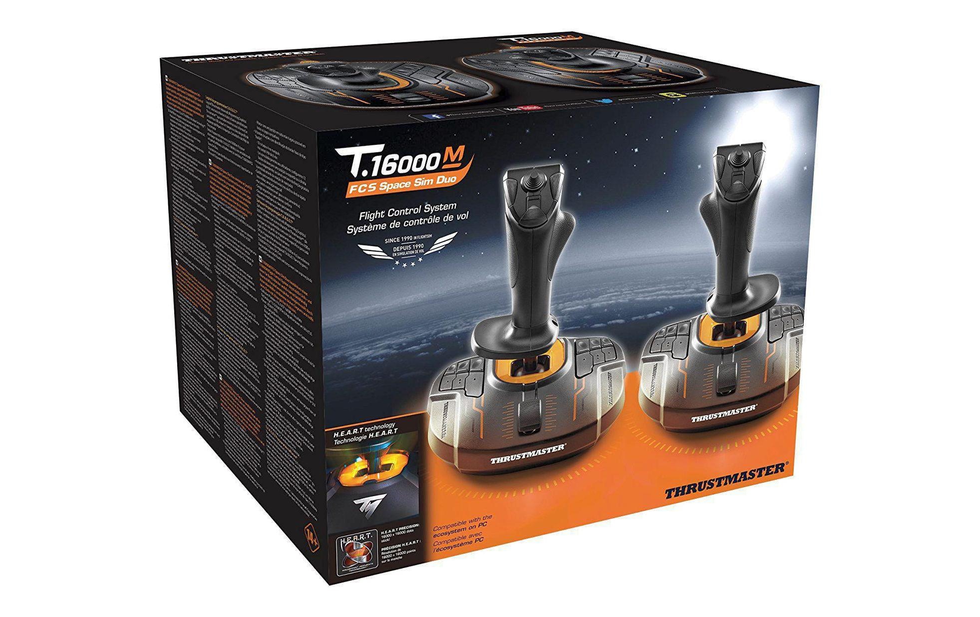 Thrustmaster Joystick »T.16000M FCS Space Sim Duo Flight Stick«