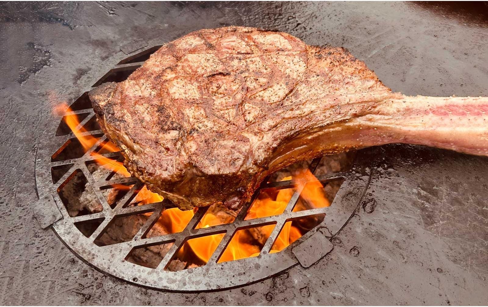 Fennek Grill Grillrost »für Feuerplatte und Krone,«