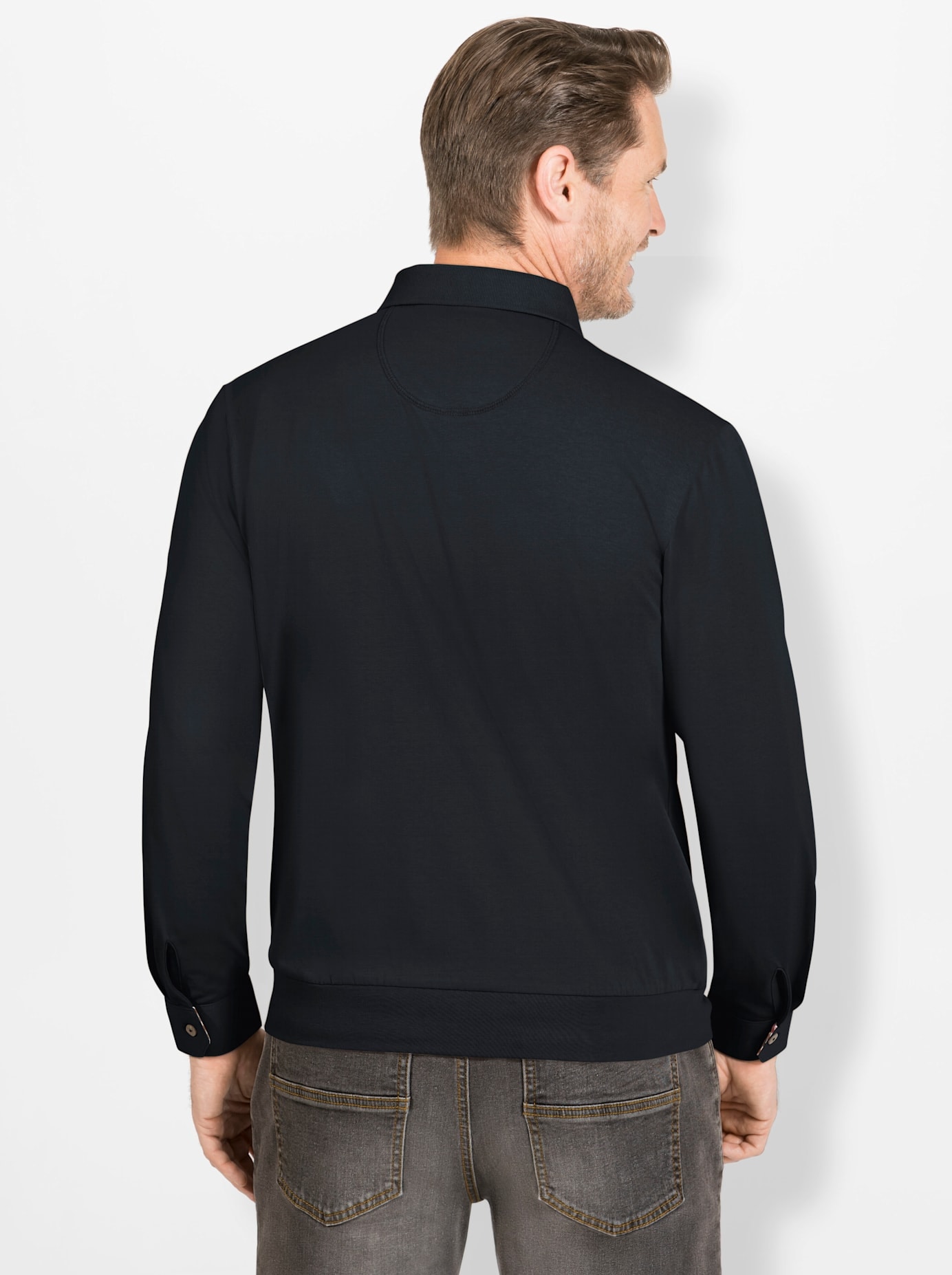 Hajo Poloshirt »Langarm-Poloshirt«, (1 tlg.)