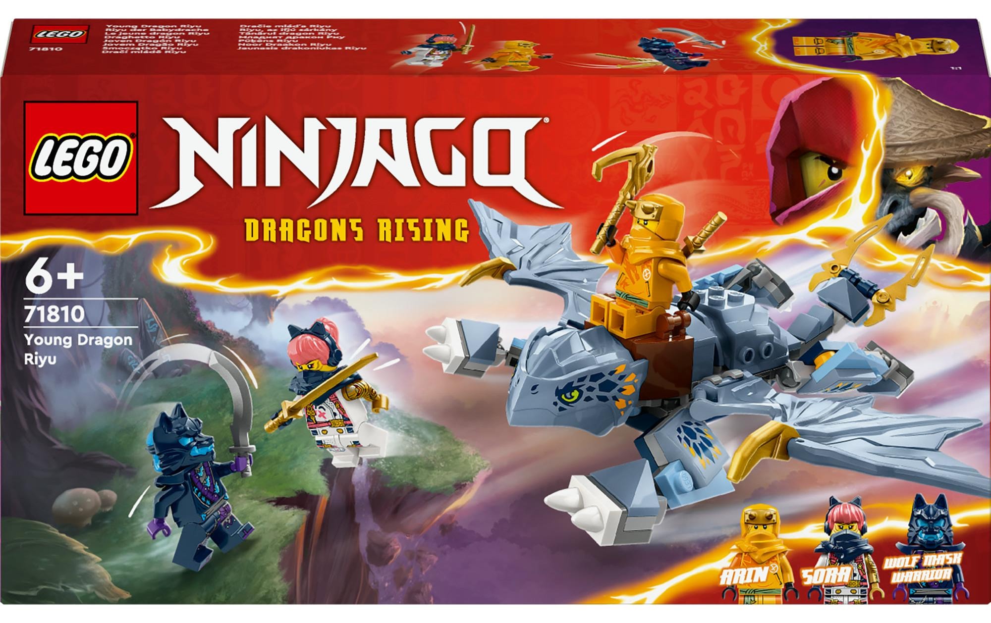 Spielbausteine »Ninjago Riyu der Babydrache 71810«, (132 St.)