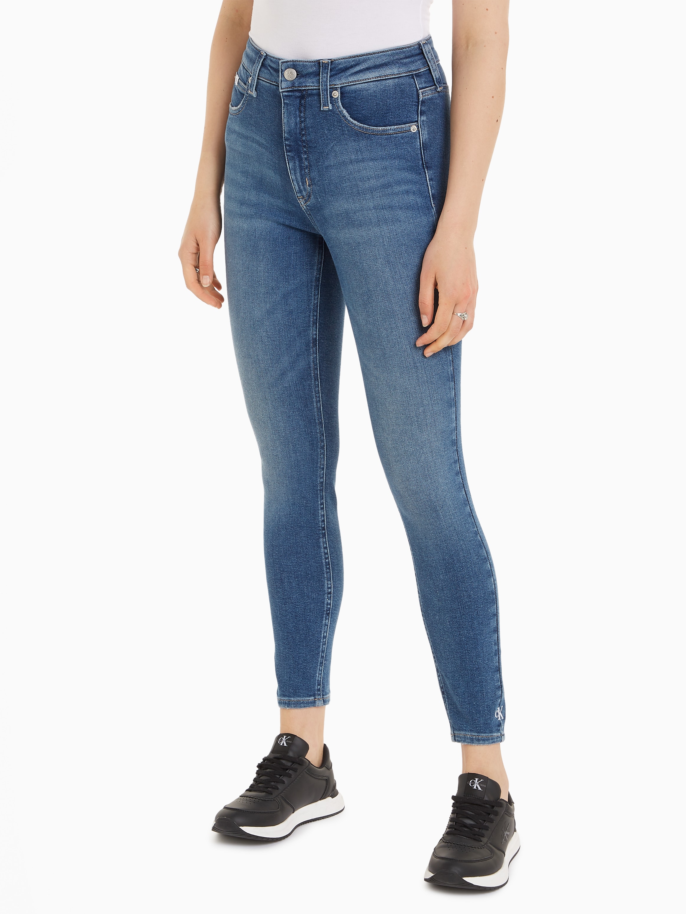 Ankle-Jeans »HIGH RISE SUPER SKINNY ANKLE«