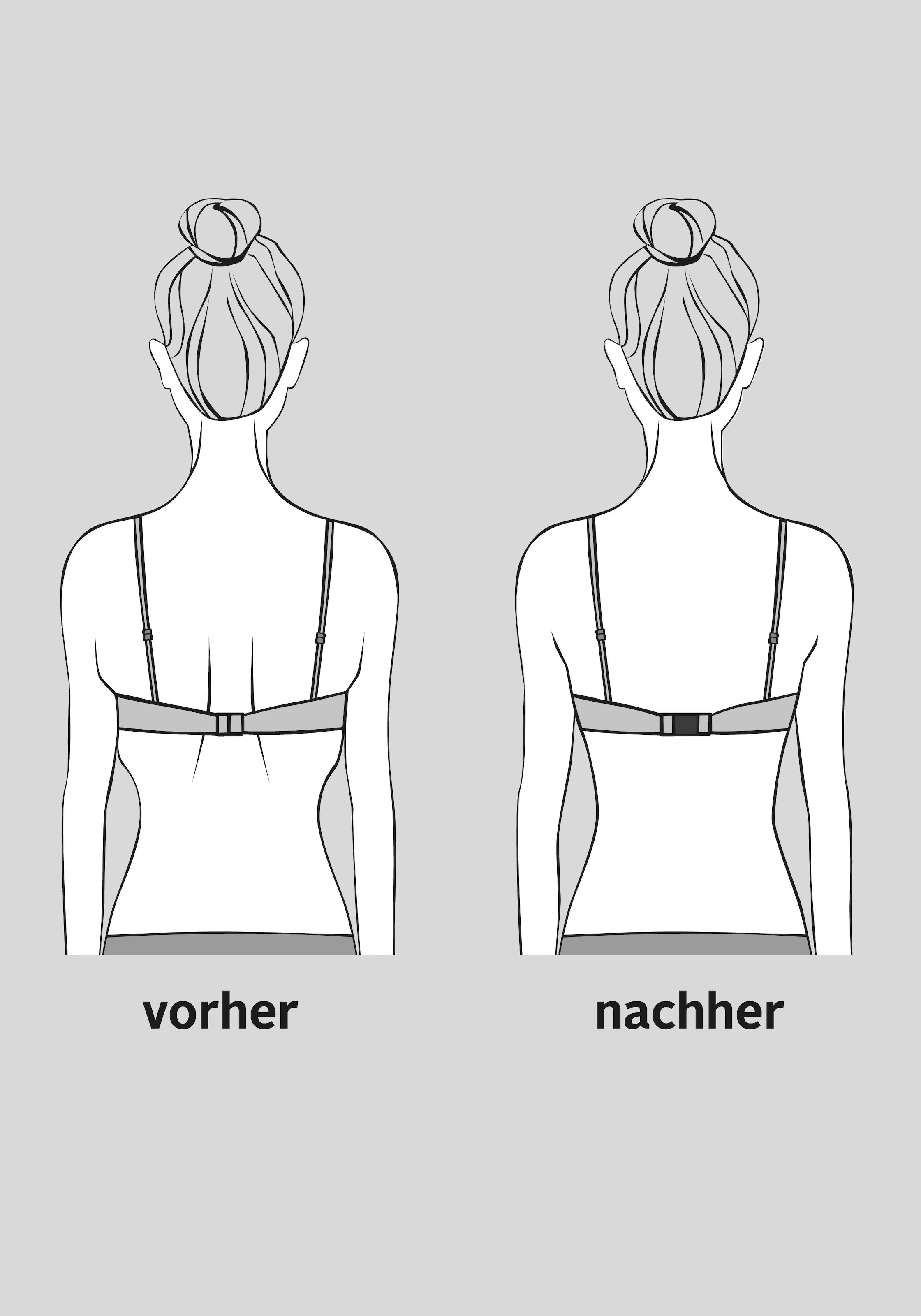 LASCANA BH-Verlängerung, (6 St.), für 1- und 2-Haken-Verschlüsse