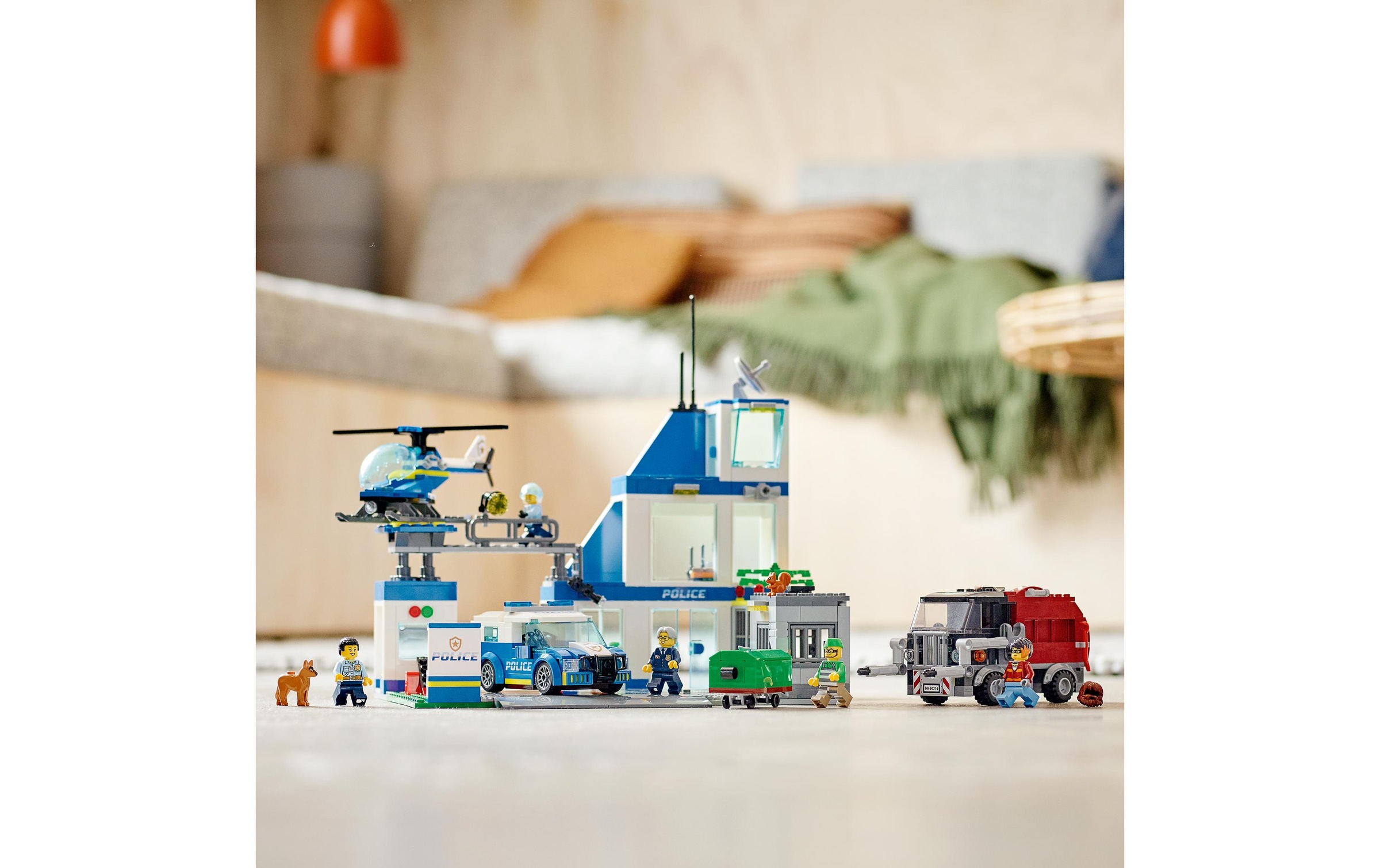 LEGO® Spielbausteine »Polizeistation 60316«, (668 St.)
