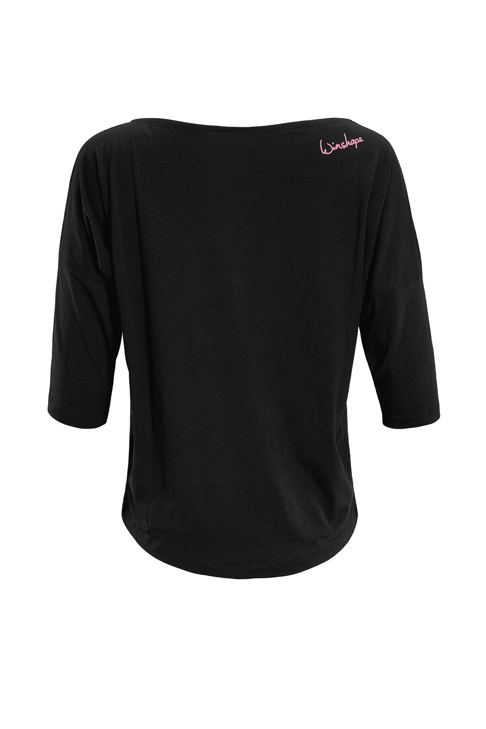Winshape 3/4-Arm-Shirt »MCS001 ultra leicht«, mit Neon pinkem Glitzer-Aufdruck