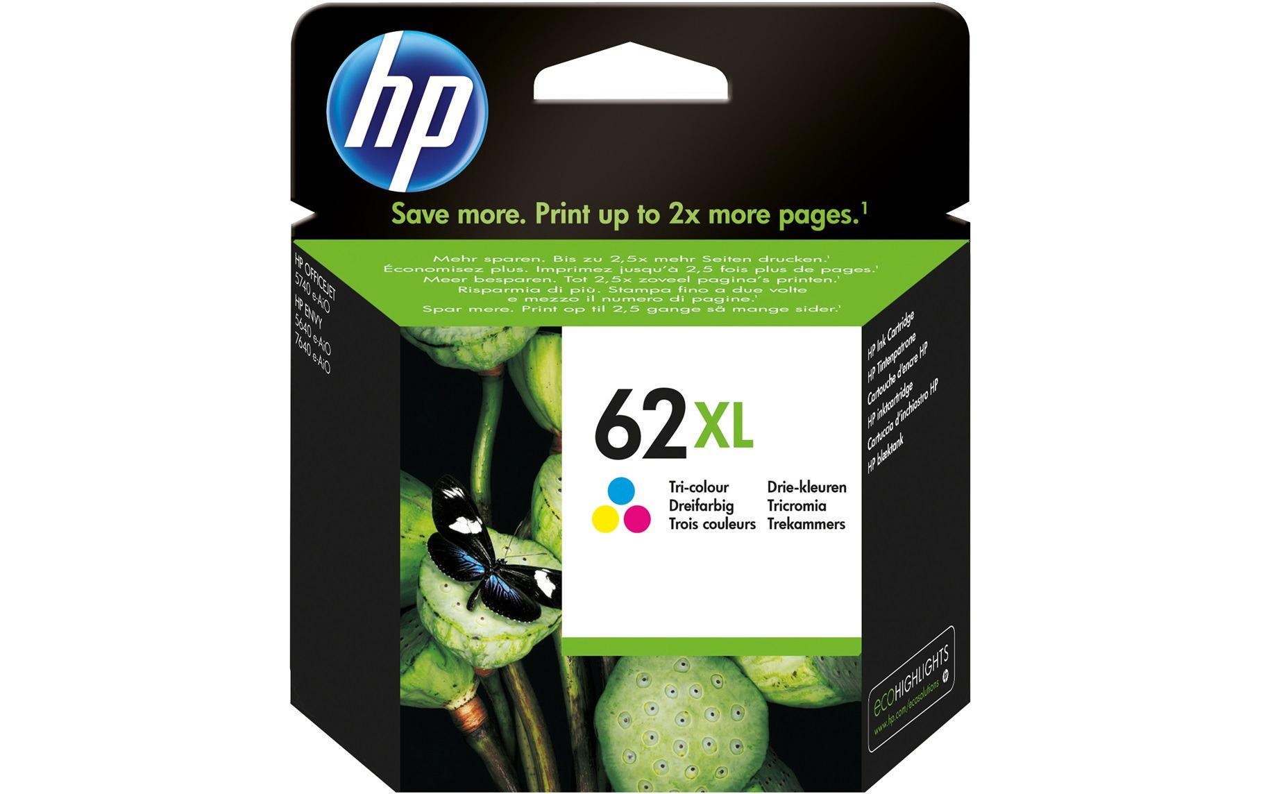 HP Tintenpatrone »Nr. 62XL (C2P07AE)«
