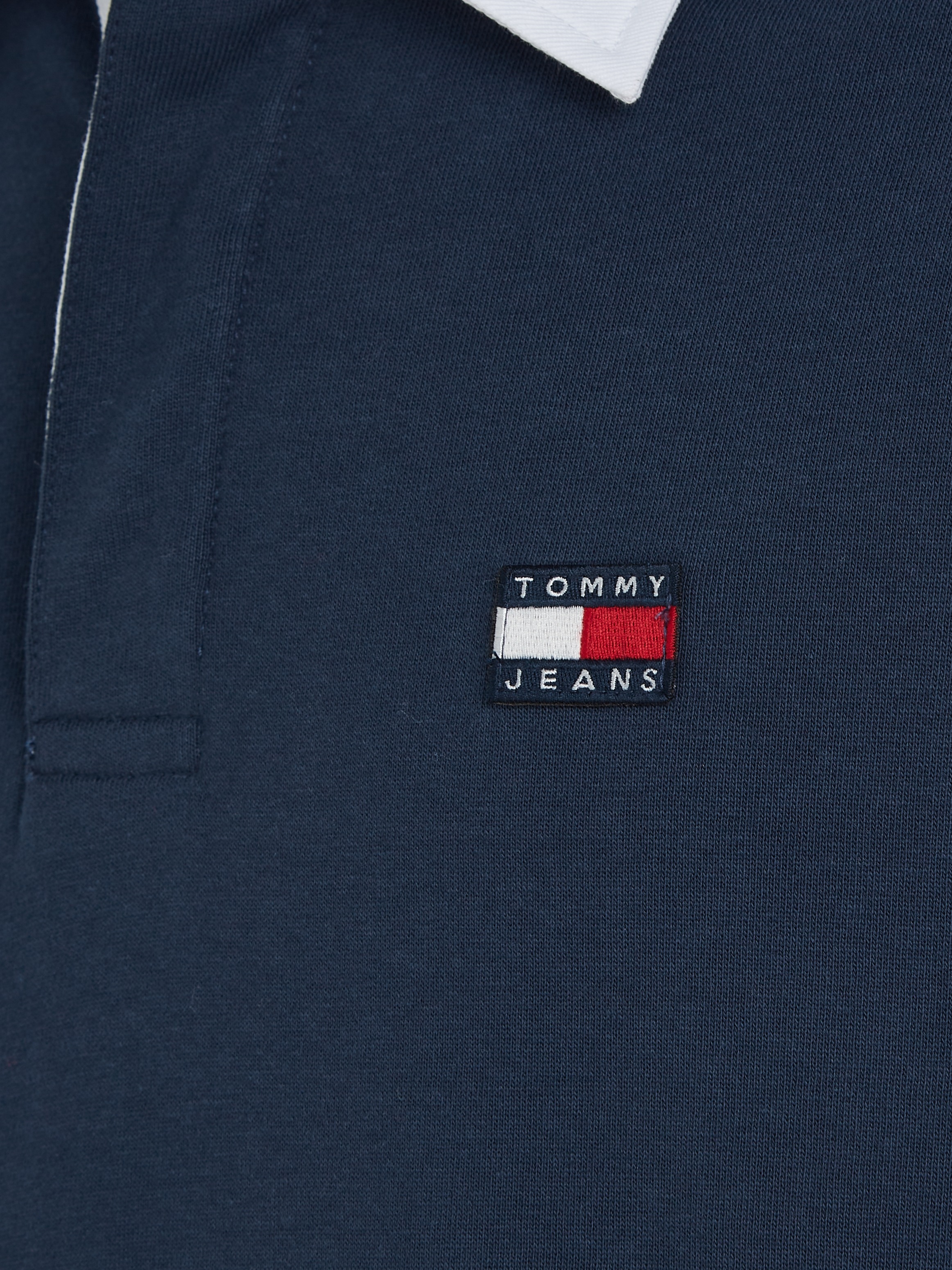 Tommy Jeans Langarm-Poloshirt RUGBY« online | bestellen BADGE Jelmoli-Versand »TJM