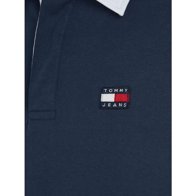 Tommy Jeans Langarm-Poloshirt »TJM BADGE RUGBY« online bestellen |  Jelmoli-Versand
