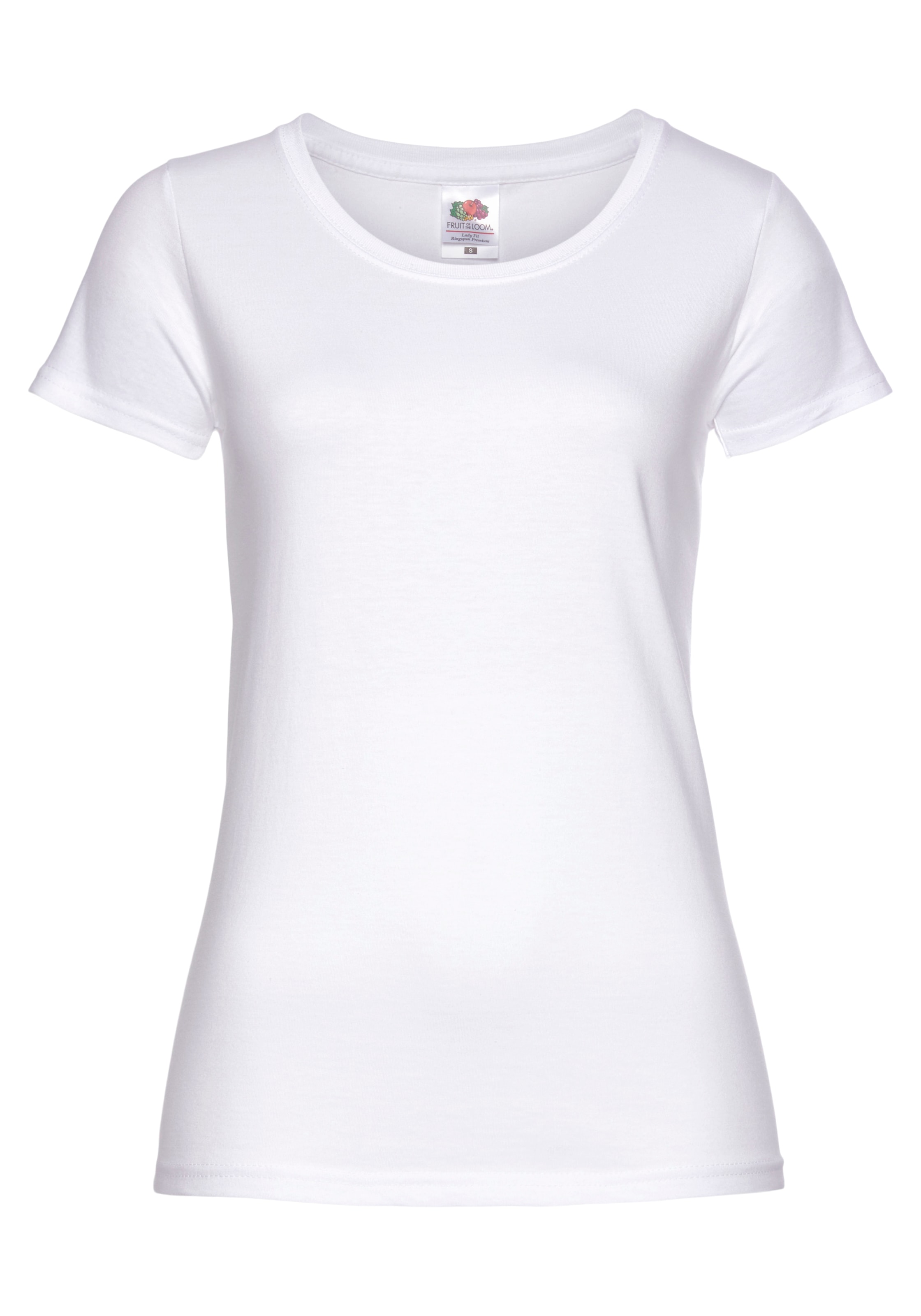 Fruit of the Loom Rundhalsshirt »Lady Fit Premium«