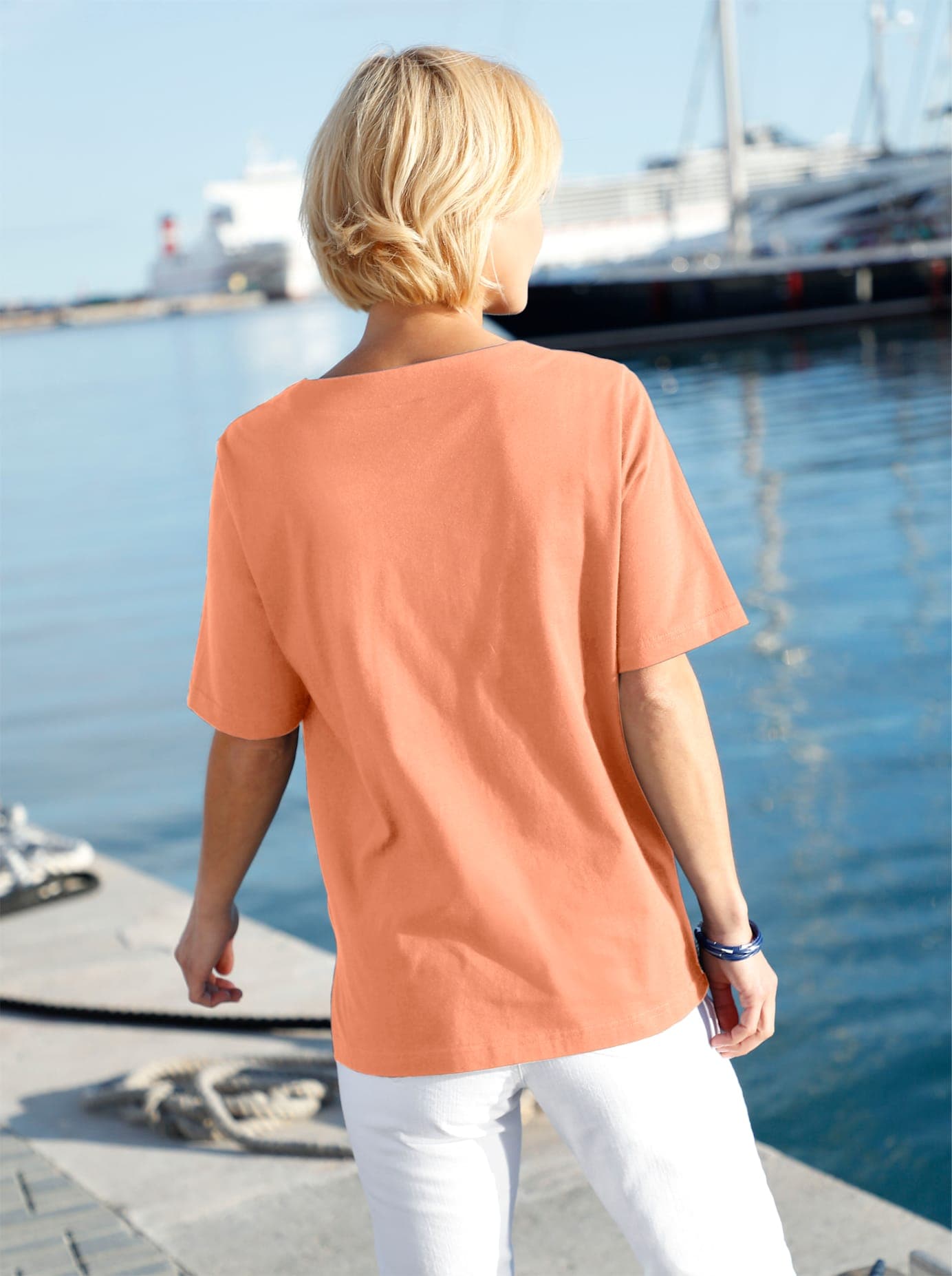 Casual Looks Kurzarmshirt »Shirt«, (1 tlg.)