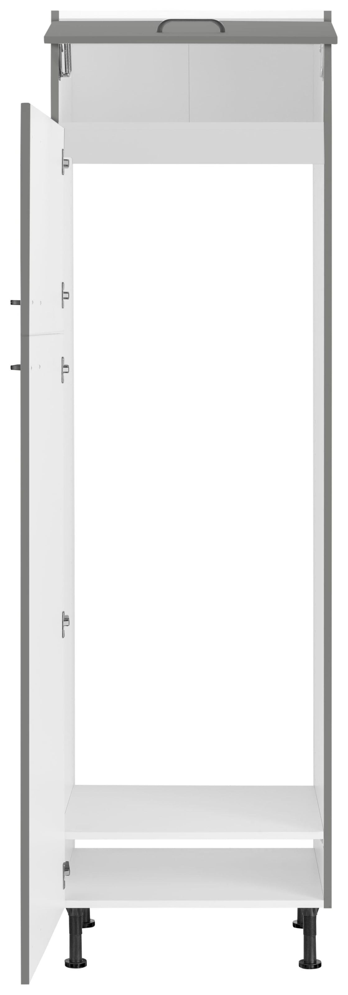 OPTIFIT Kühlumbauschrank »Elga«, für Kühl-/Gefrierkombination, mit Soft-Close-Funktion, Breite 60 cm