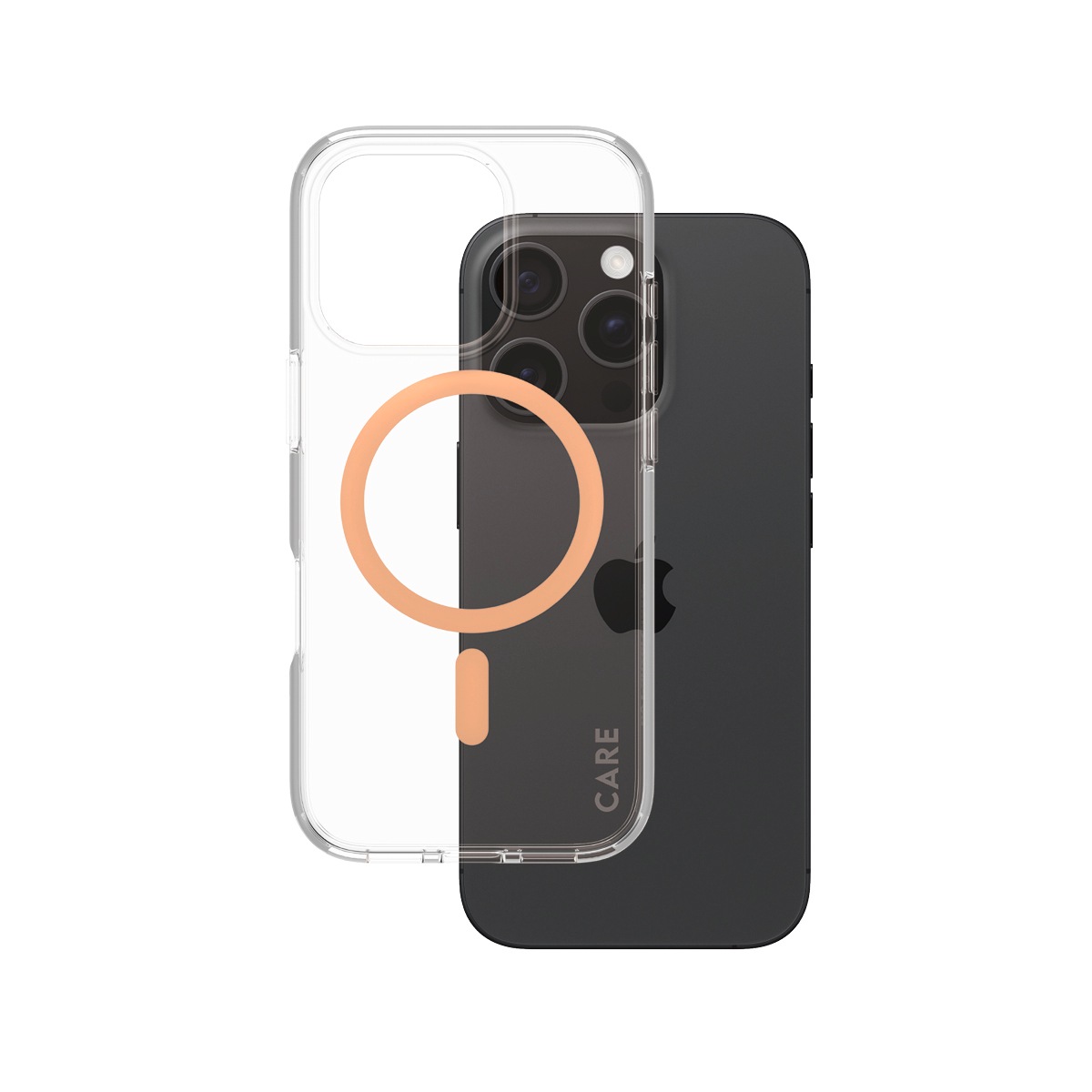 CARE by PanzerGlass Handyhülle »Urban Combat Case für Apple iPhone 16 Pro«, iPhone 16, Backcover, Schutzhülle, Handyschutzhülle, Case, Schutzcase, stossfest