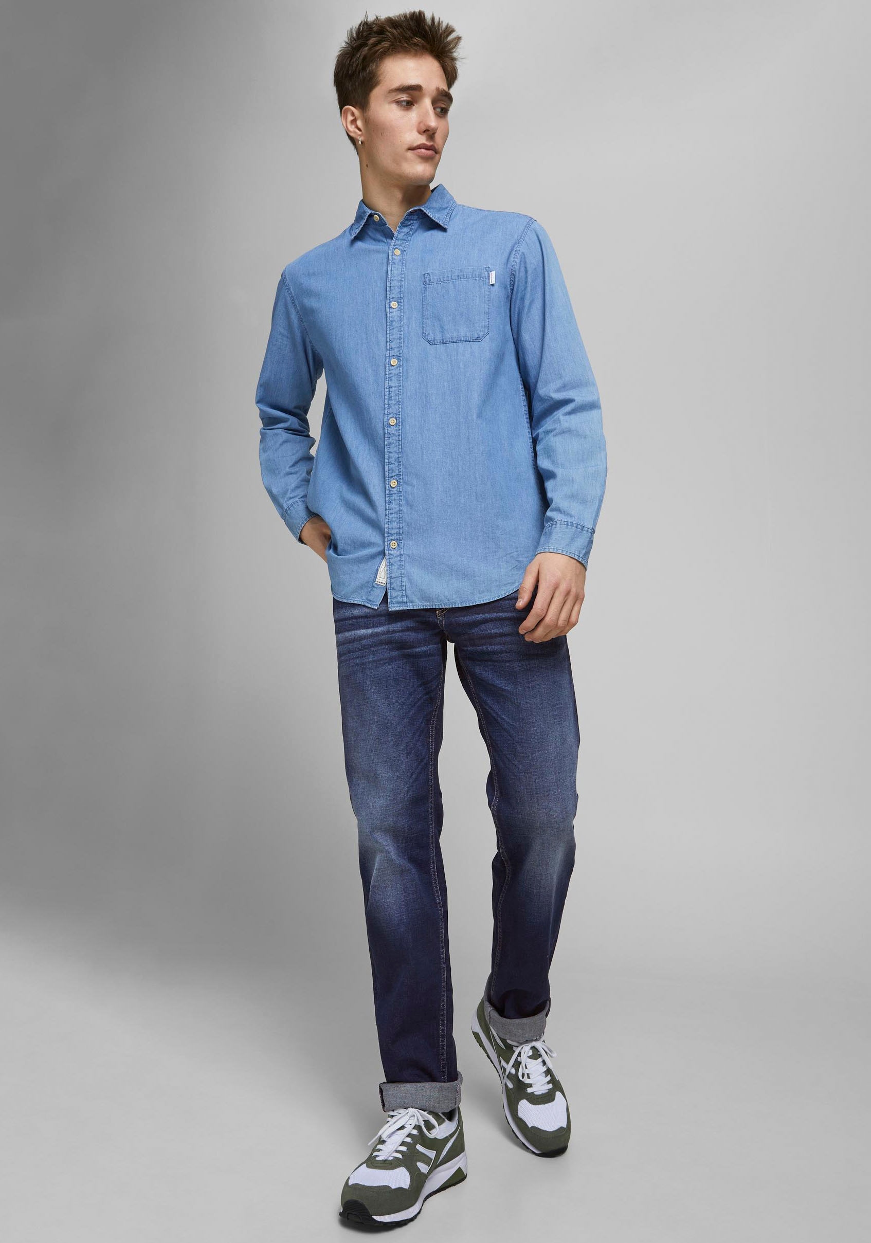 Jack & Jones Regular-fit-Jeans »JJICLARK JJORIGINAL JJ 678 NOOS«