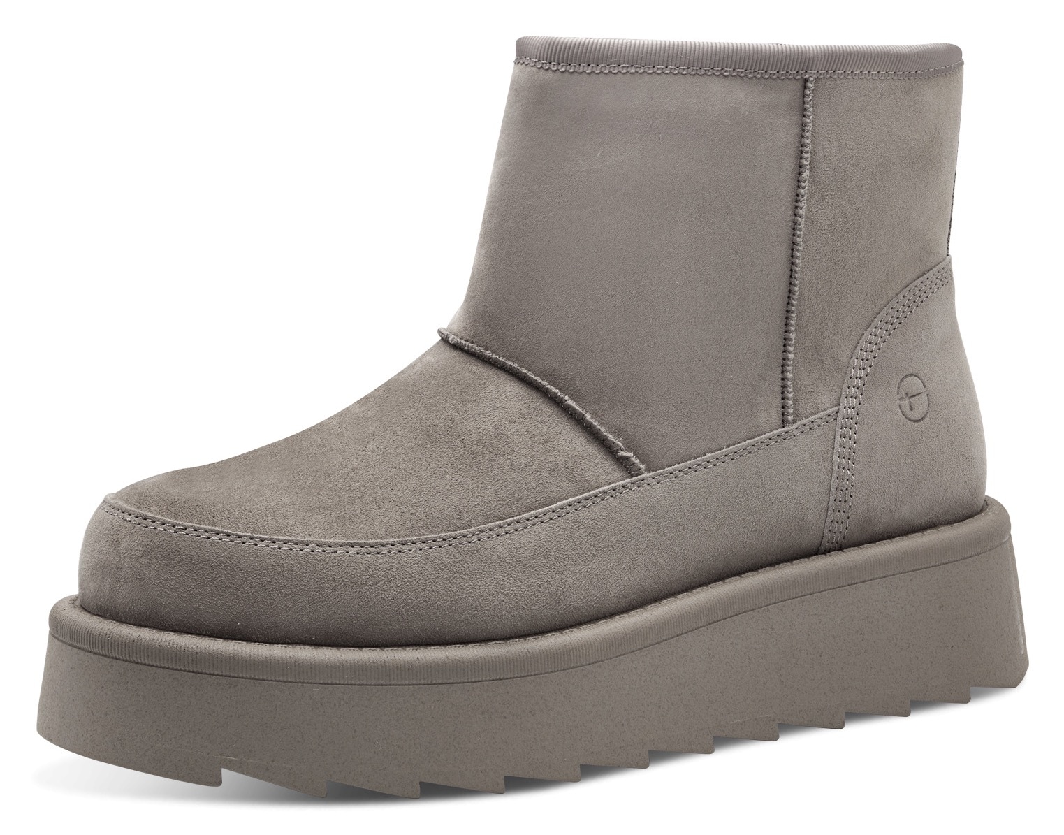 Tamaris Winterboots, Plateau, Kurz-Stiefelette, Ankleboots mit Innenreissverschluss