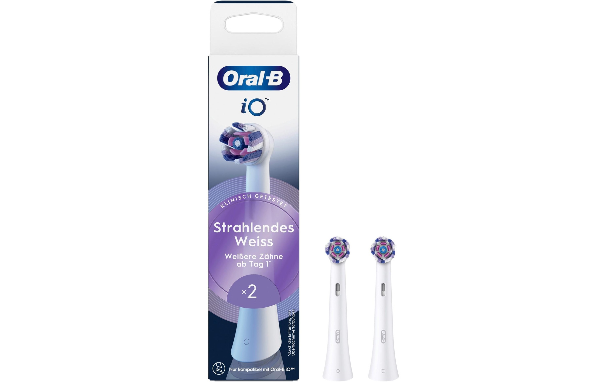 Oral-B Aufsteckbürste »iO Radiant White 2 Stück«