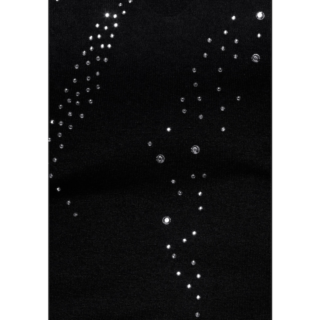 Melrose T-Shirt, mit Glitzersteinen online shoppen | Jelmoli-Versand