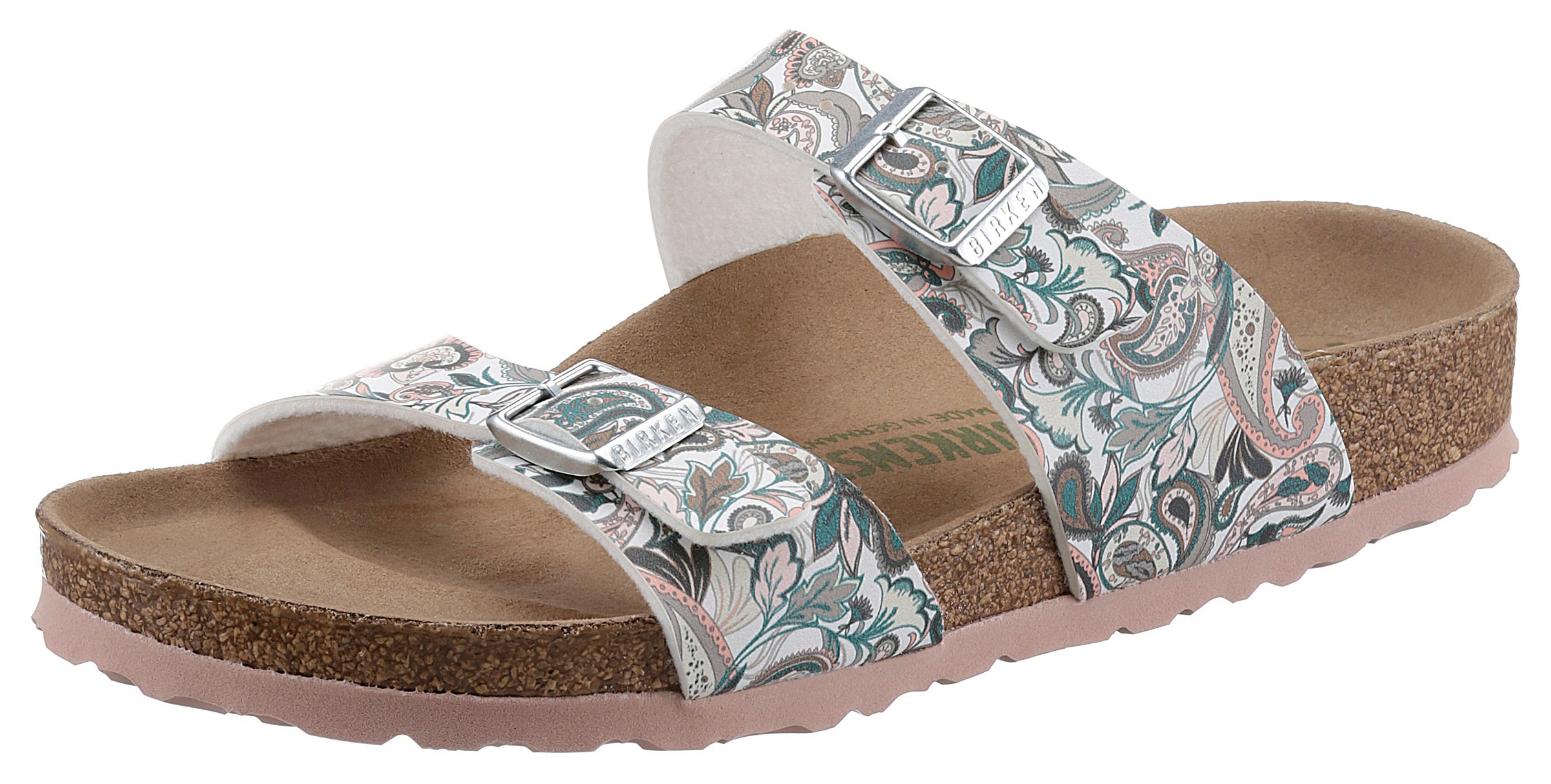 Birkenstock Pantolette »Sydney paisley vegan«, mit verstellbaren Riemchen kaufen
