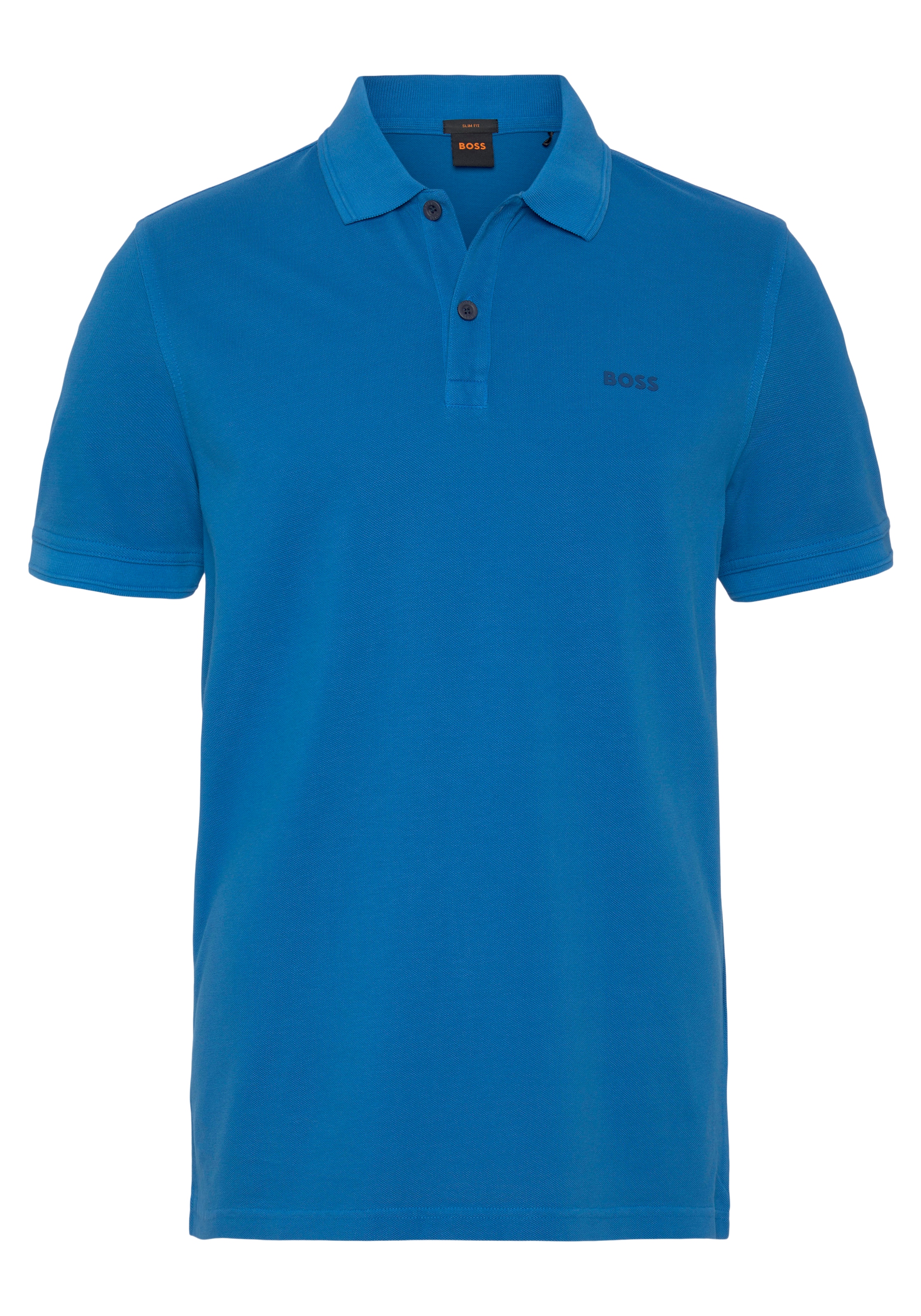 BOSS ORANGE Poloshirt »Prime dezentem 10203439 auf Logoschriftzug der kaufen | Brust 01«, mit online Jelmoli-Versand