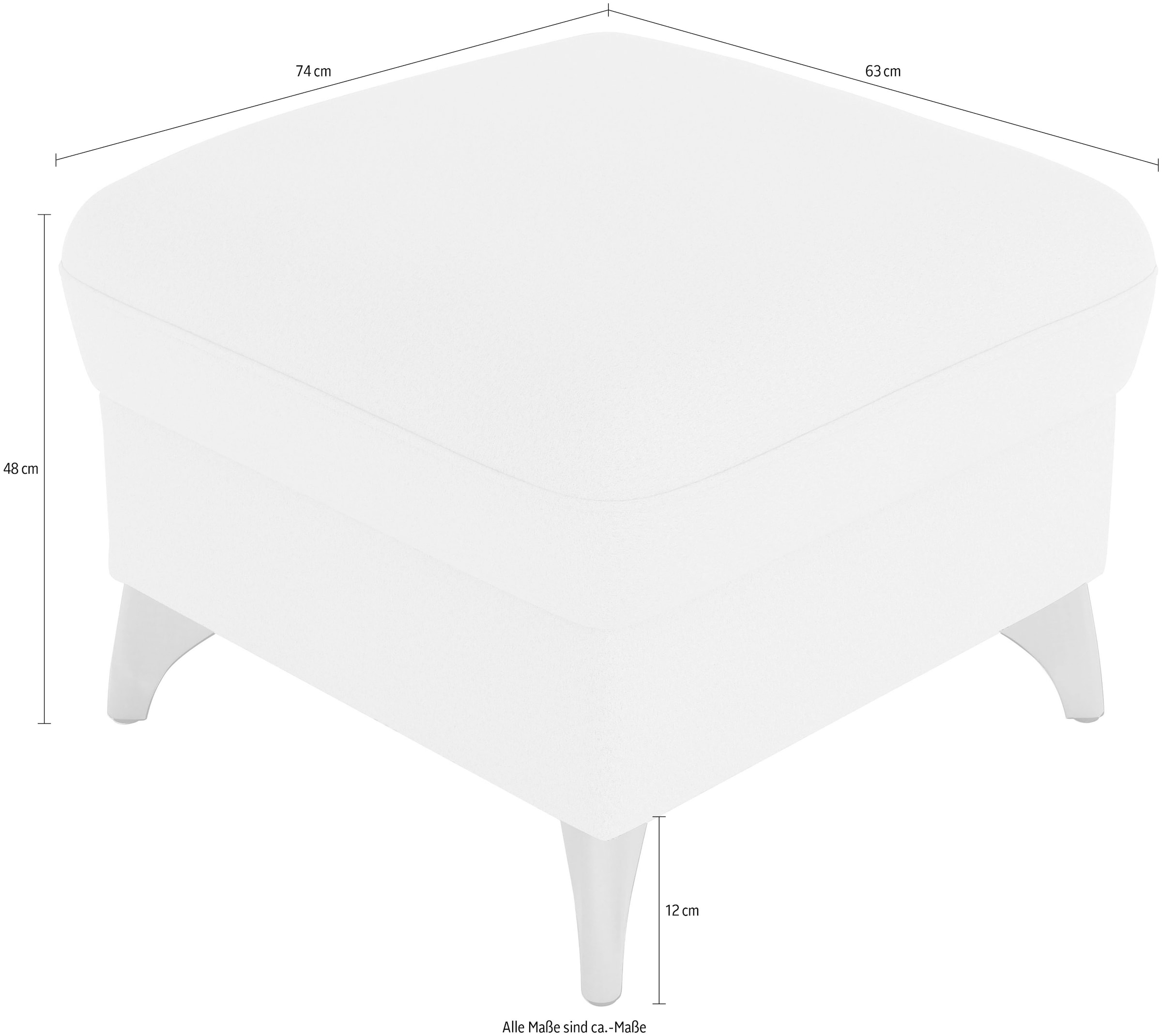 sit&more Polsterhocker »Astoria«, Passend zur "Astoria"-Serie