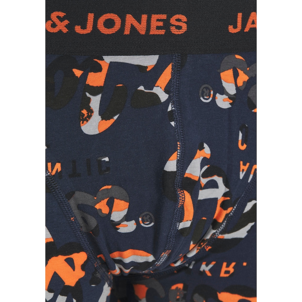 Jack & Jones Junior Boxershorts »JACNEON LOGO TRUNKS 3 PAC«, (Packung, 3 St.)
