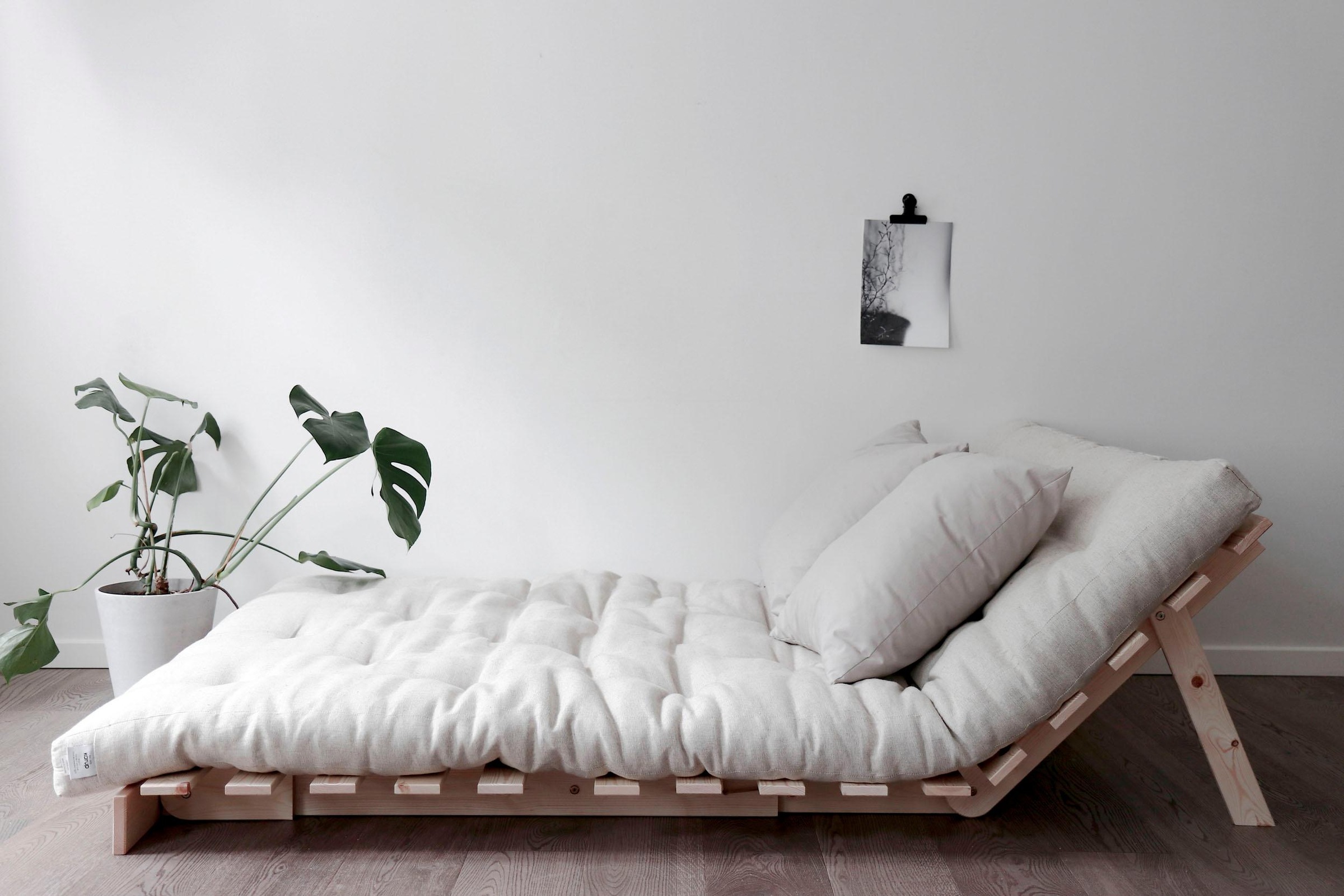 Karup Design Daybed »Roots Schlafsofa, Gästebett, Sofa inkl. Futonmatratze«, Liegefläche 90/140/160 x200 cm, FSC® zertifizierte Kiefer