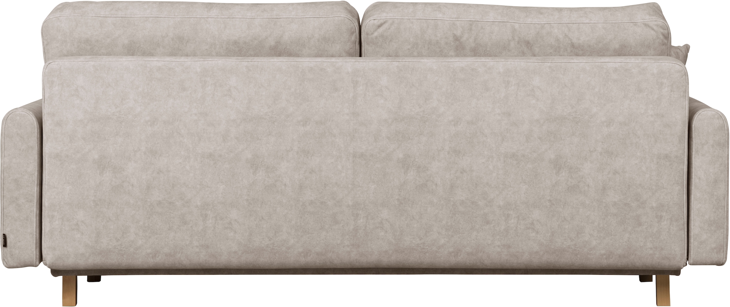 Home affaire 3-Sitzer »TRIPLO optionale Schlafsofa mit Bettkasten, Masse B/T/H: 215/100/89 cm«, Wahlweise Bettfunktion - Liegefläche 145x191 cm, Rücken-, Zierkissen