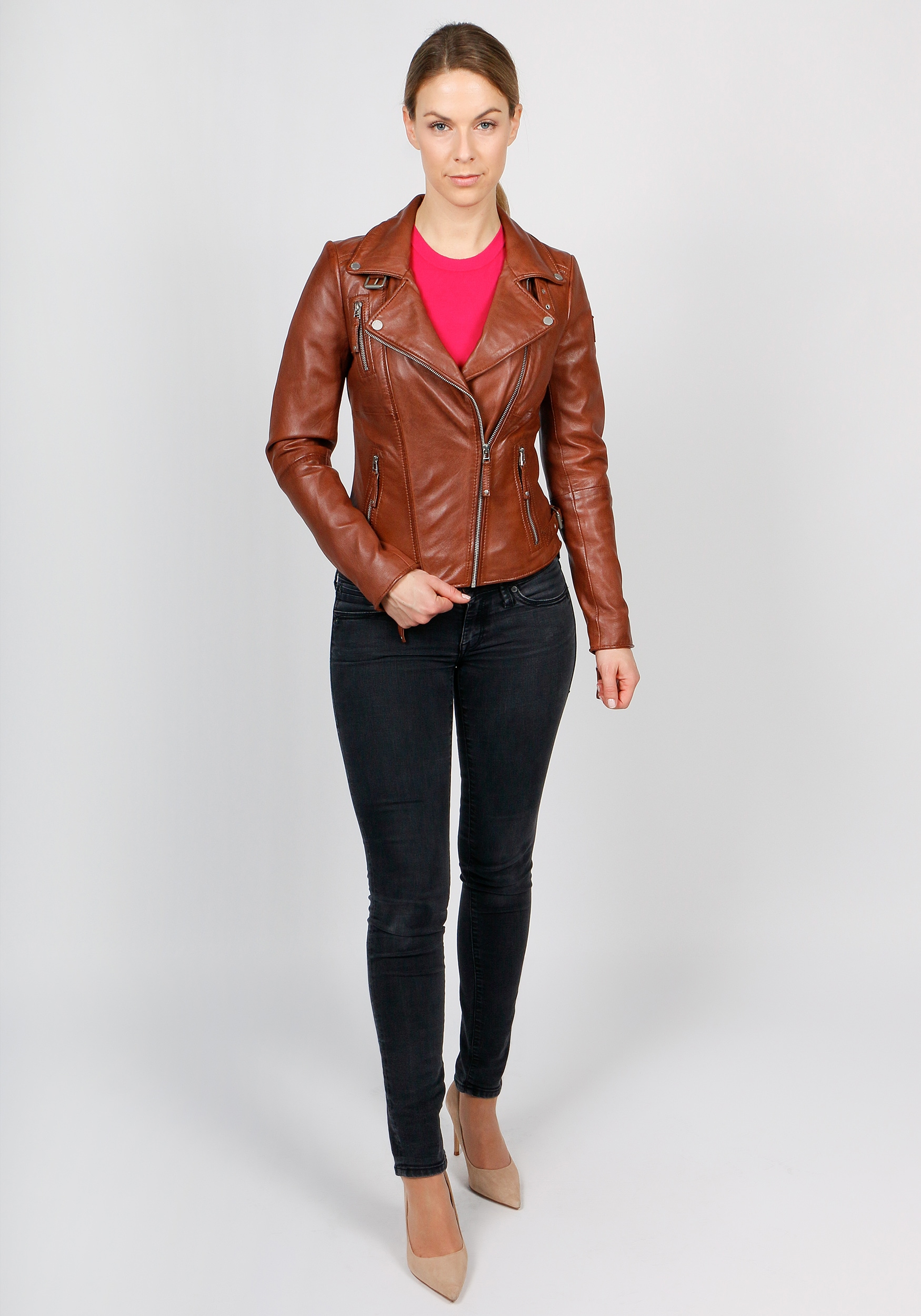 Freaky Nation Lederjacke »Biker Princess«