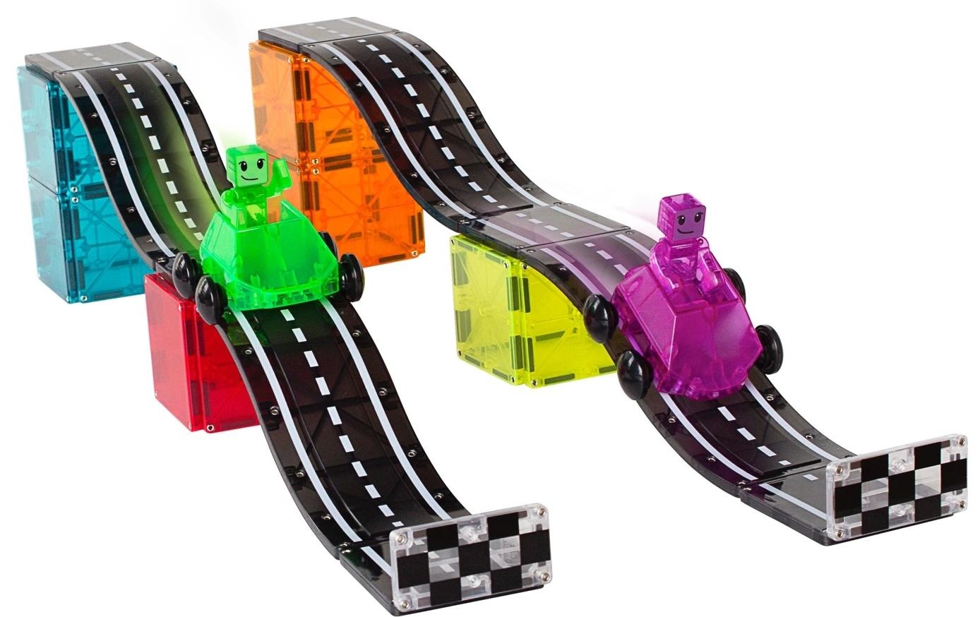 nicht definiert Autorennbahn »Magna-Tiles Downhill Duo Set«