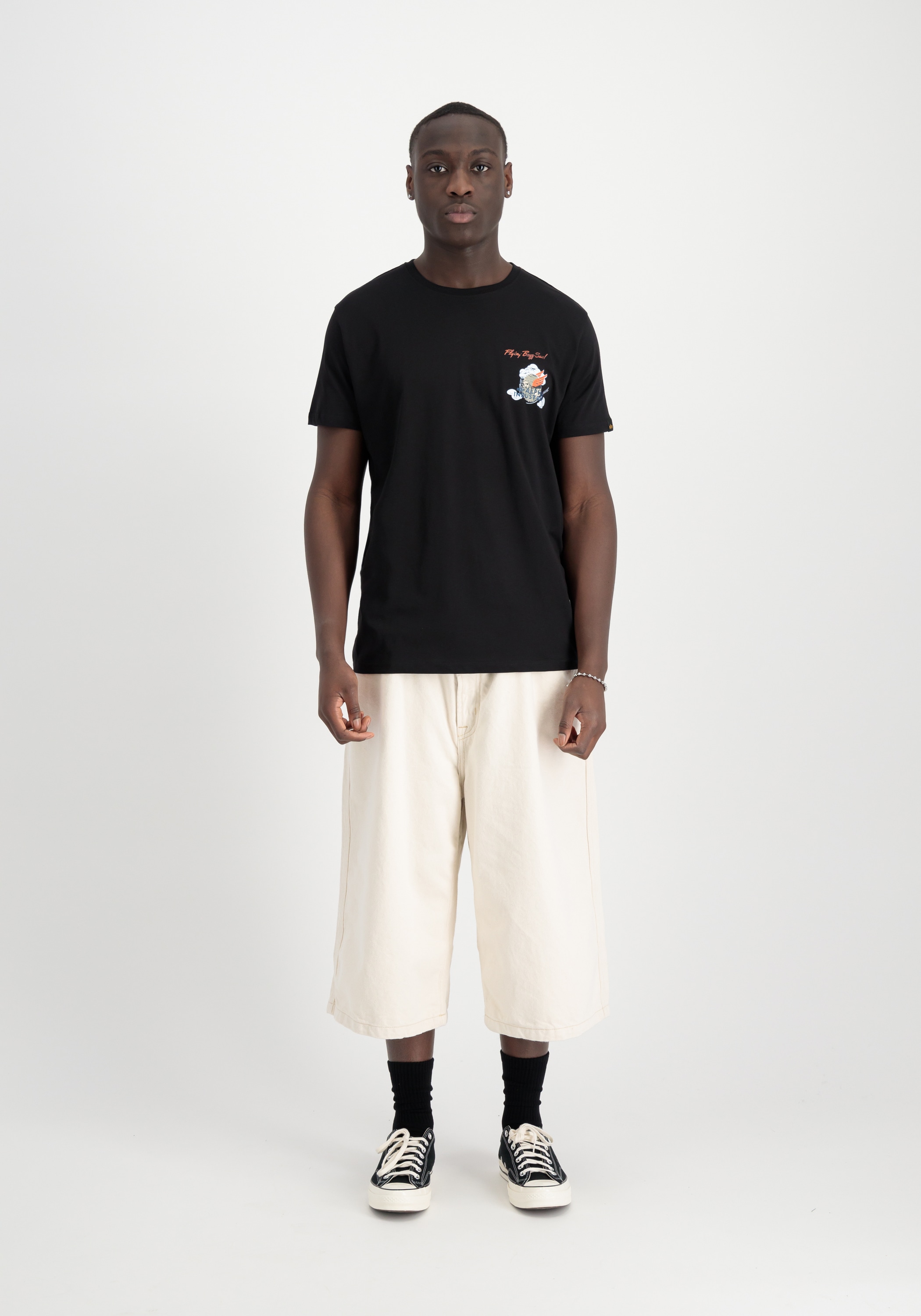 Alpha Industries T-Shirt »Alpha Industries Men - T-Shirts Flying Buzz Small Logo T«