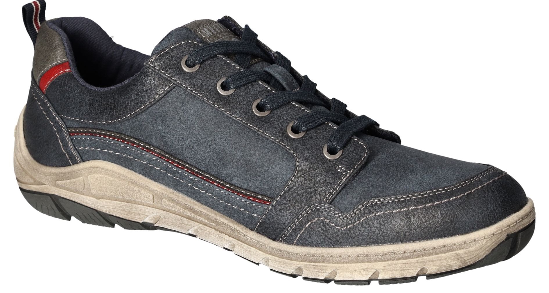 Mustang Shoes Sneaker, Freizeitschuh, Halbschuh, Schnürschuh mit seitlichem Reissverschluss