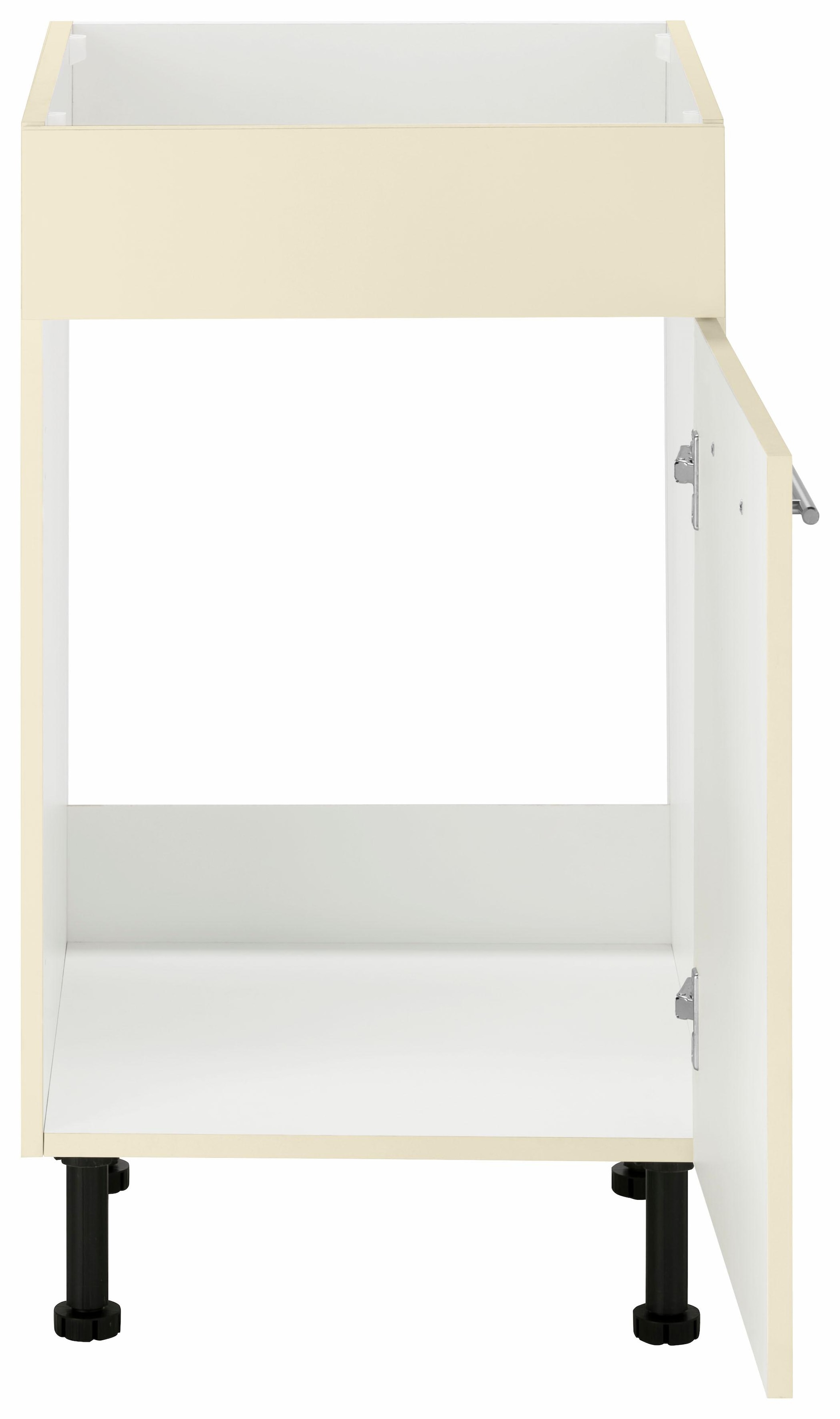 wiho Küchen Spülenschrank »Ela«, Breite 50 cm, höhenverstellbare Füsse