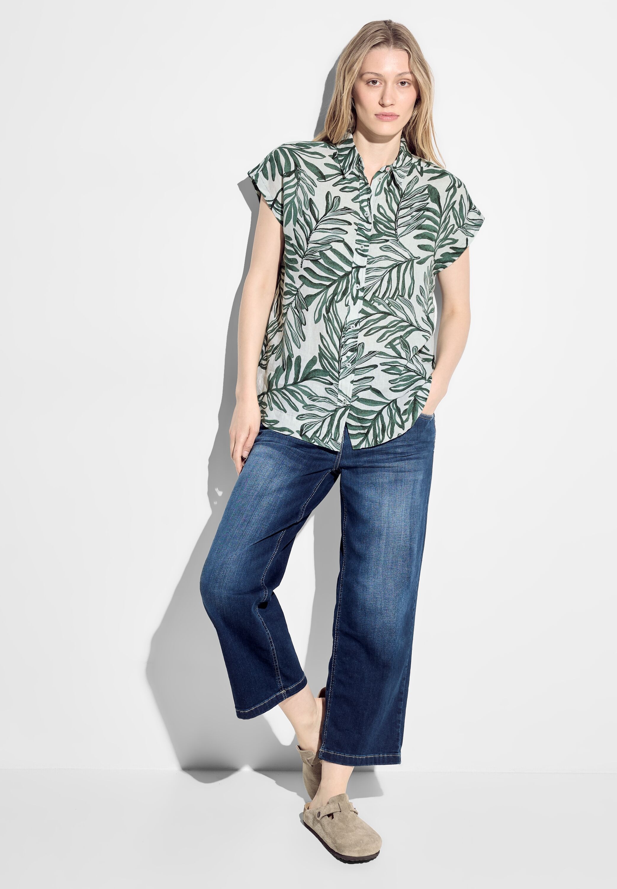 Cecil Hemdbluse, mit All-Over Print