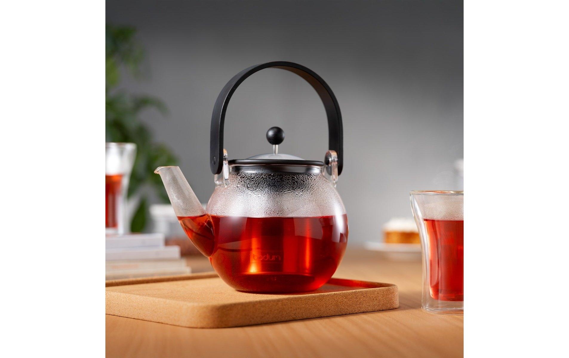 Bodum Teebereiter »Assam 1 l«, Henkel aus Bambus