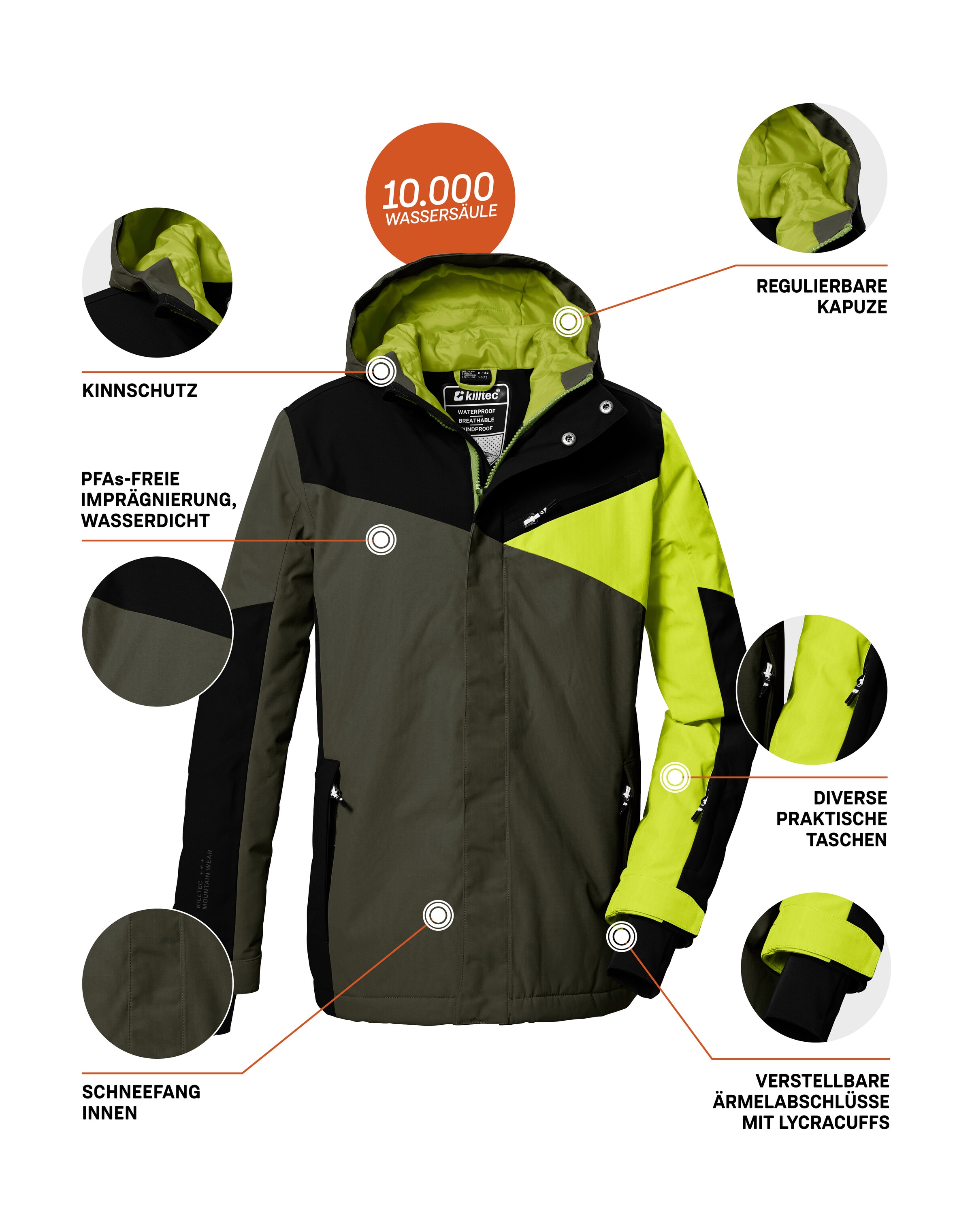 Killtec Skijacke »KSW 387 BYS SKI JCKT«