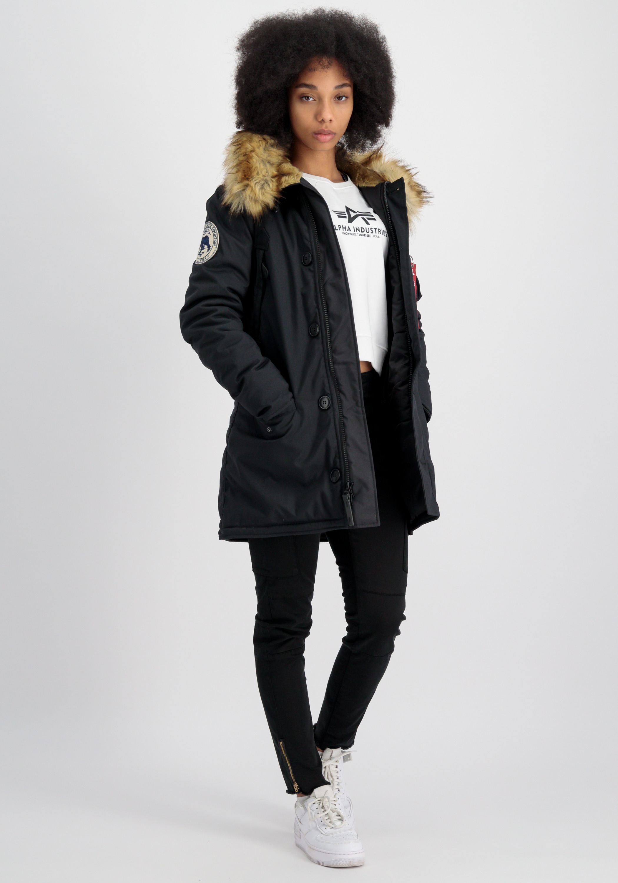 Alpha Industries Winterjacke »ALPHA INDUSTRIES Women - Cold Weather Jackets Polar Jacket Wmn«