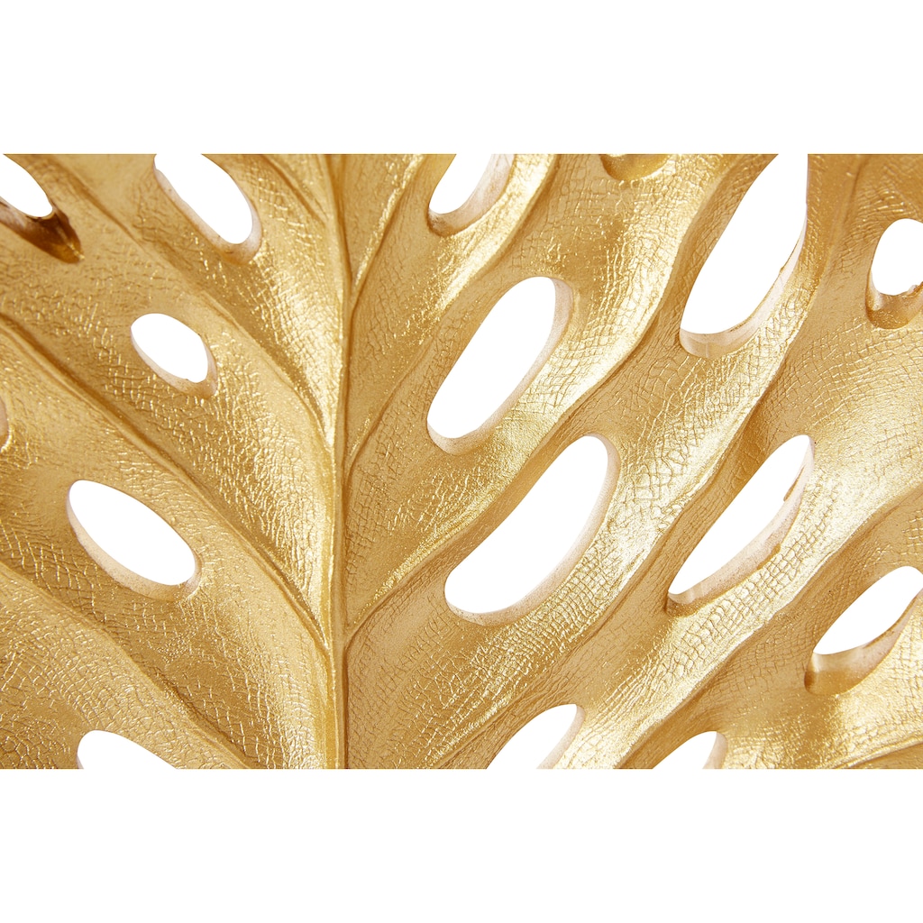 Leonique Wandkerzenhalter »Leaf, goldfarben«, (2er-Set)