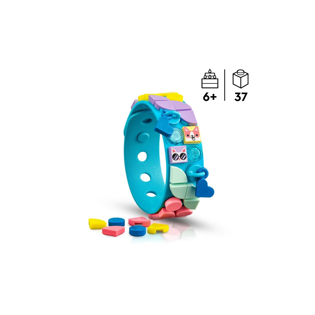 LEGO® Konstruktionsspielsteine »Tier Armband«, (37 St.)