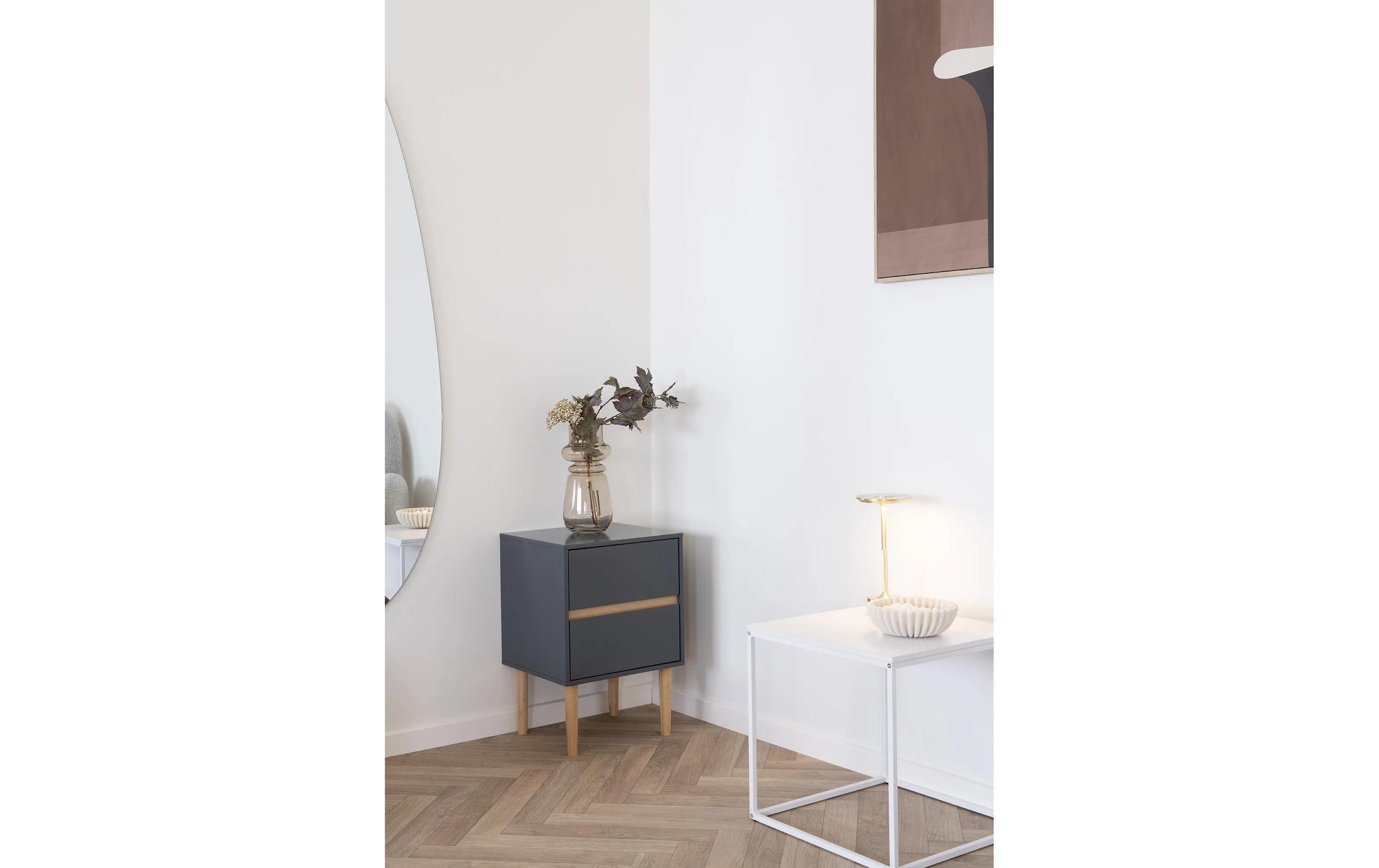 House Nordic Beistelltisch »Bisley 40 x 55 cm«